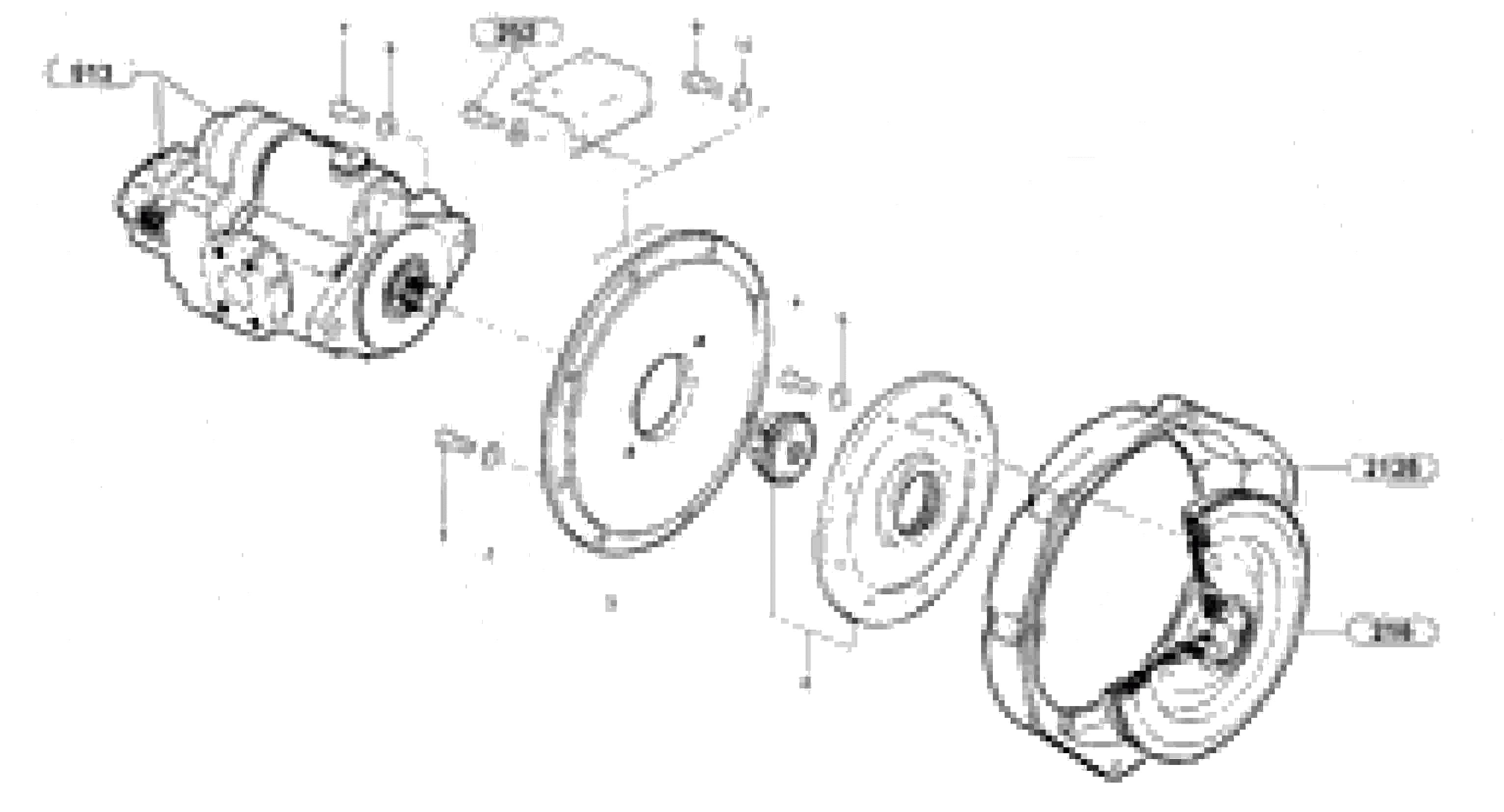 Схема запчастей Volvo EC25 TYPE 281 - 106426 Engine coupling / hydraulic pump 