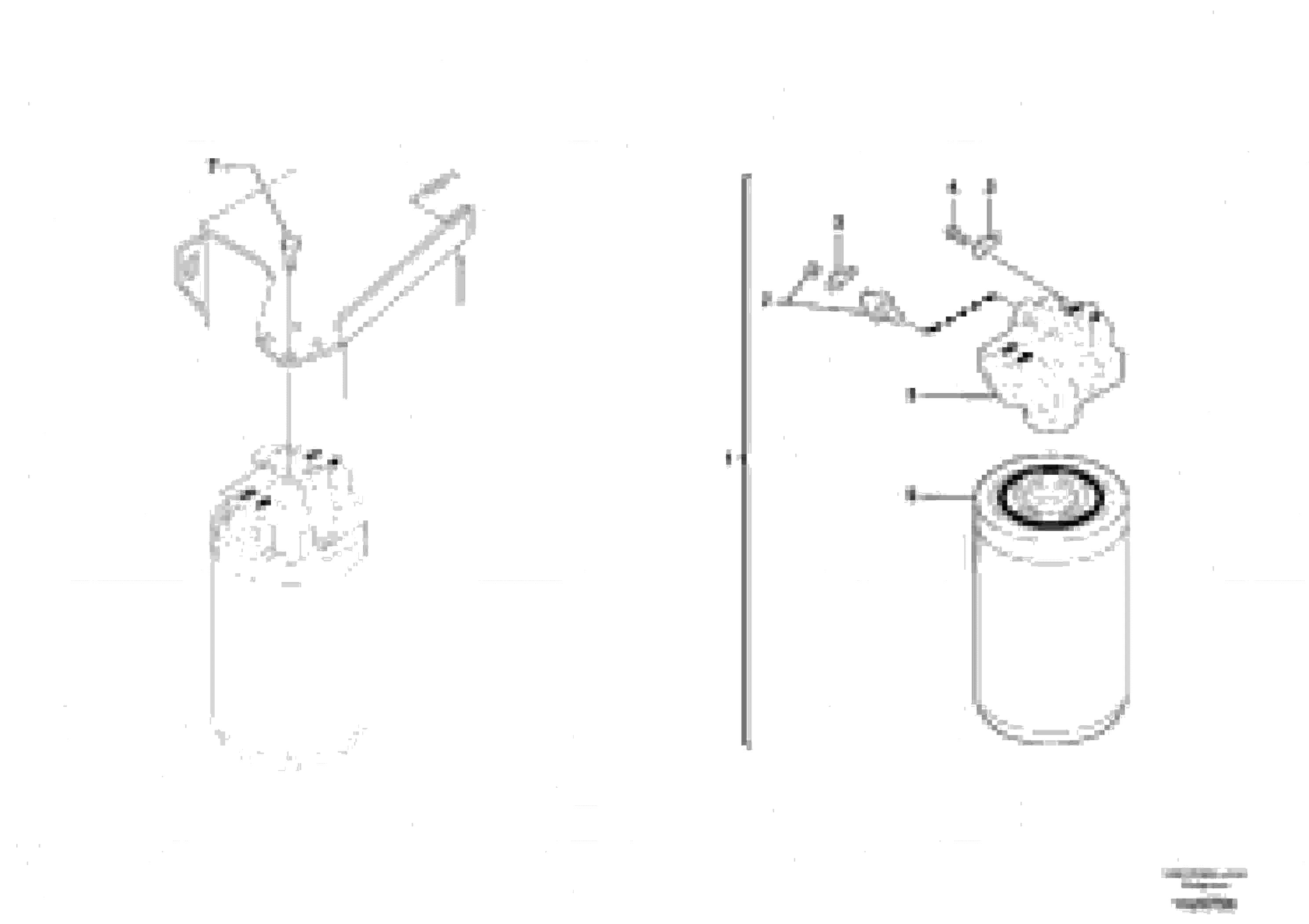 Схема запчастей Volvo EC25 TYPE 281 - 104445 Hydraulic oil filter 