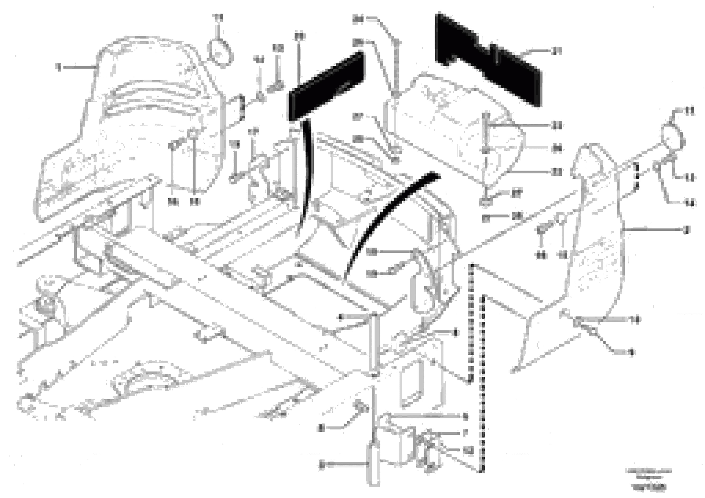 Схема запчастей Volvo EC30 TYPE 282 - 12745 Противовес 