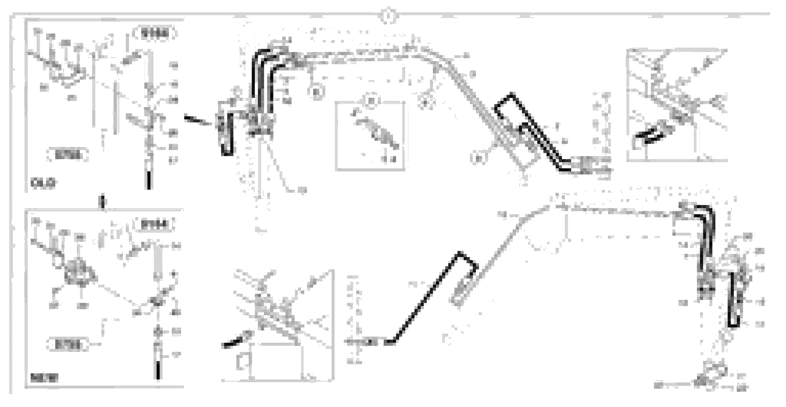 Схема запчастей Volvo EC30 TYPE 282 - 103507 Hydr. circuit. ( attachment ) ( grab jaw ) 