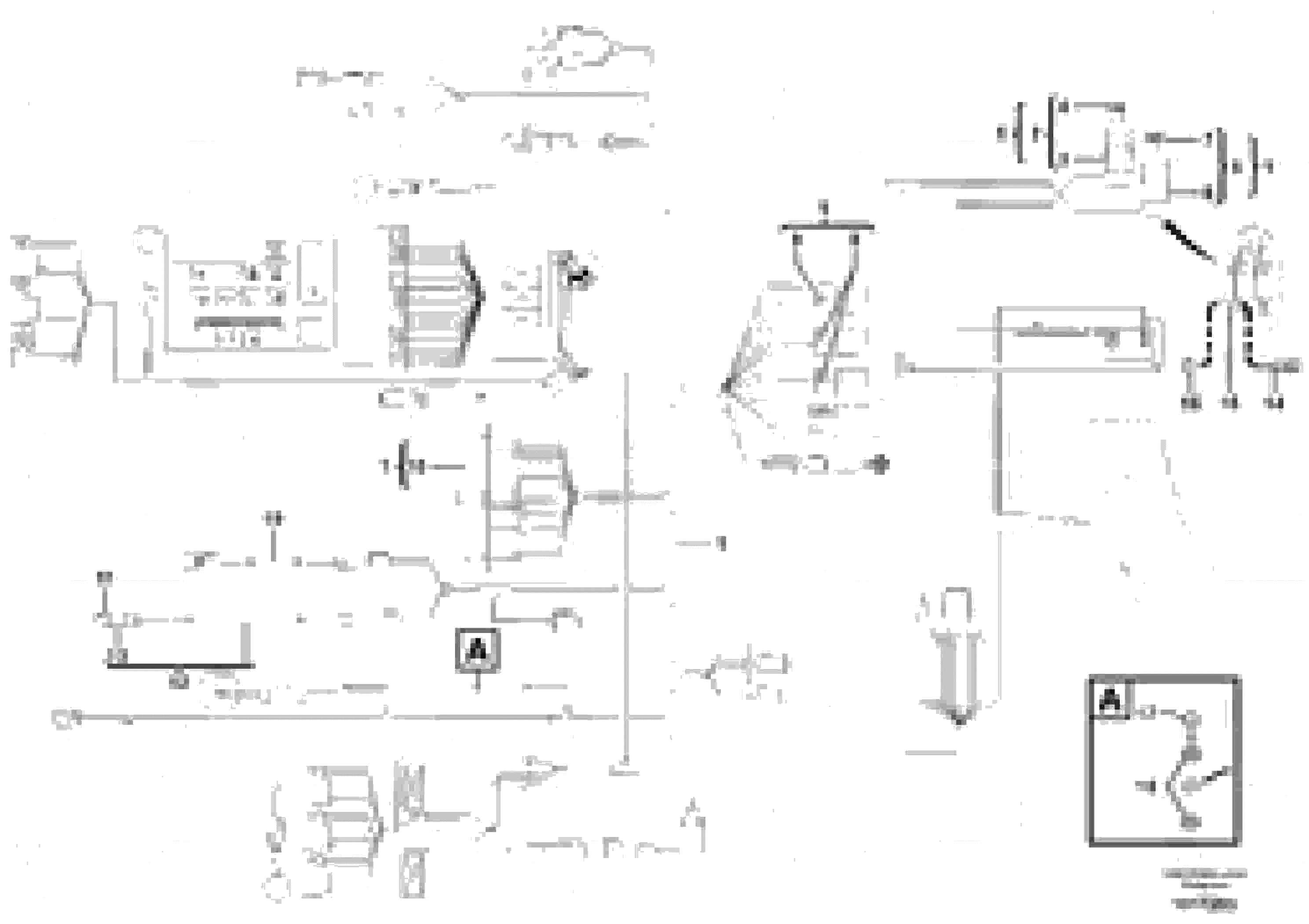 Схема запчастей Volvo EC35 TYPE 283 - 2933 Electrical system (front) / with Puma 