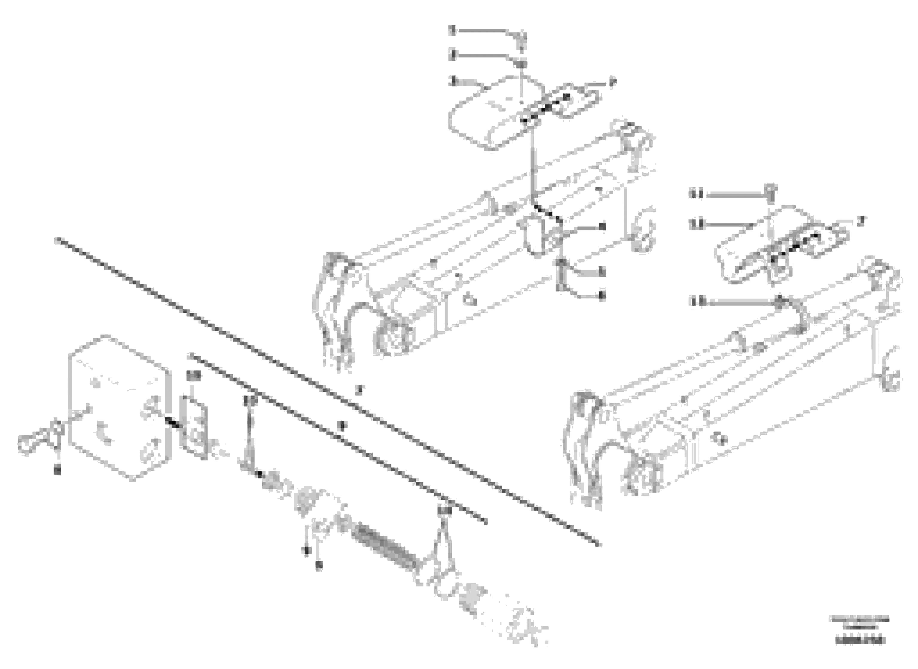 Схема запчастей Volvo EC35 TYPE 283 - 1818 Safety valve ( dipper arm cylinder ) 