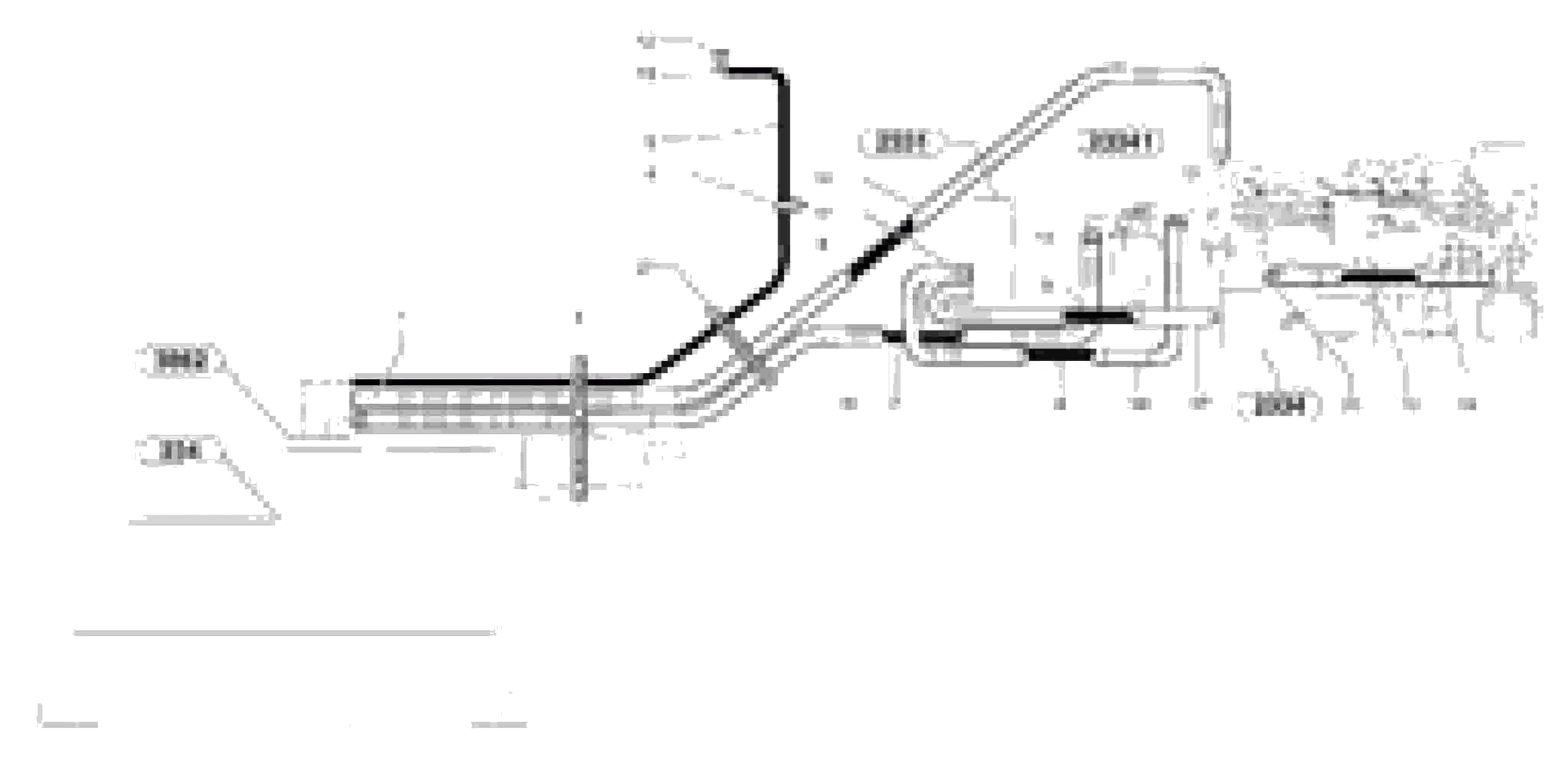 Схема запчастей Volvo EC35 TYPE 283 - 1089 Fuel circuit 