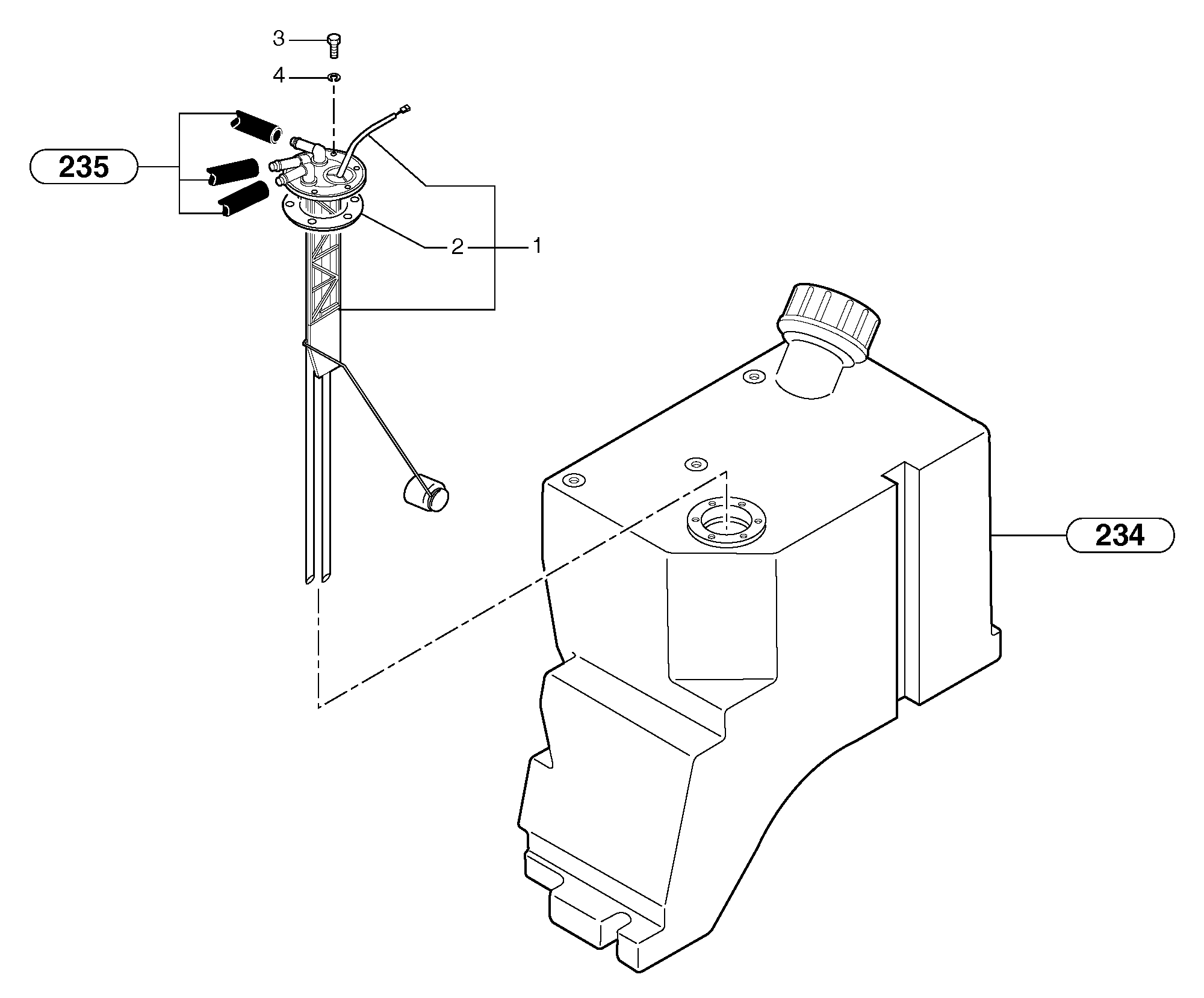 Схема запчастей Volvo EC20B TYPE 272 XT/XTV - 40069 Transmitter 