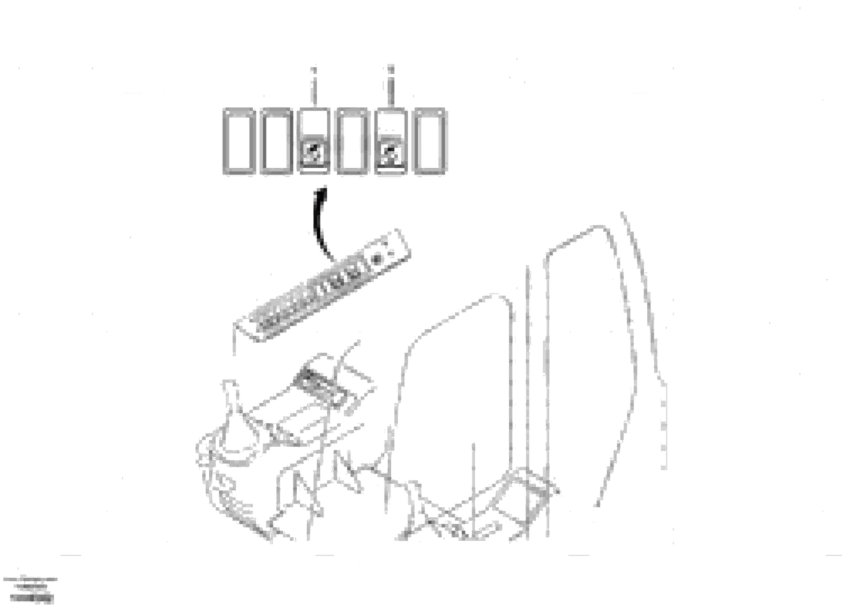 Схема запчастей Volvo EC55B - 33275 Switch, quickfit control 