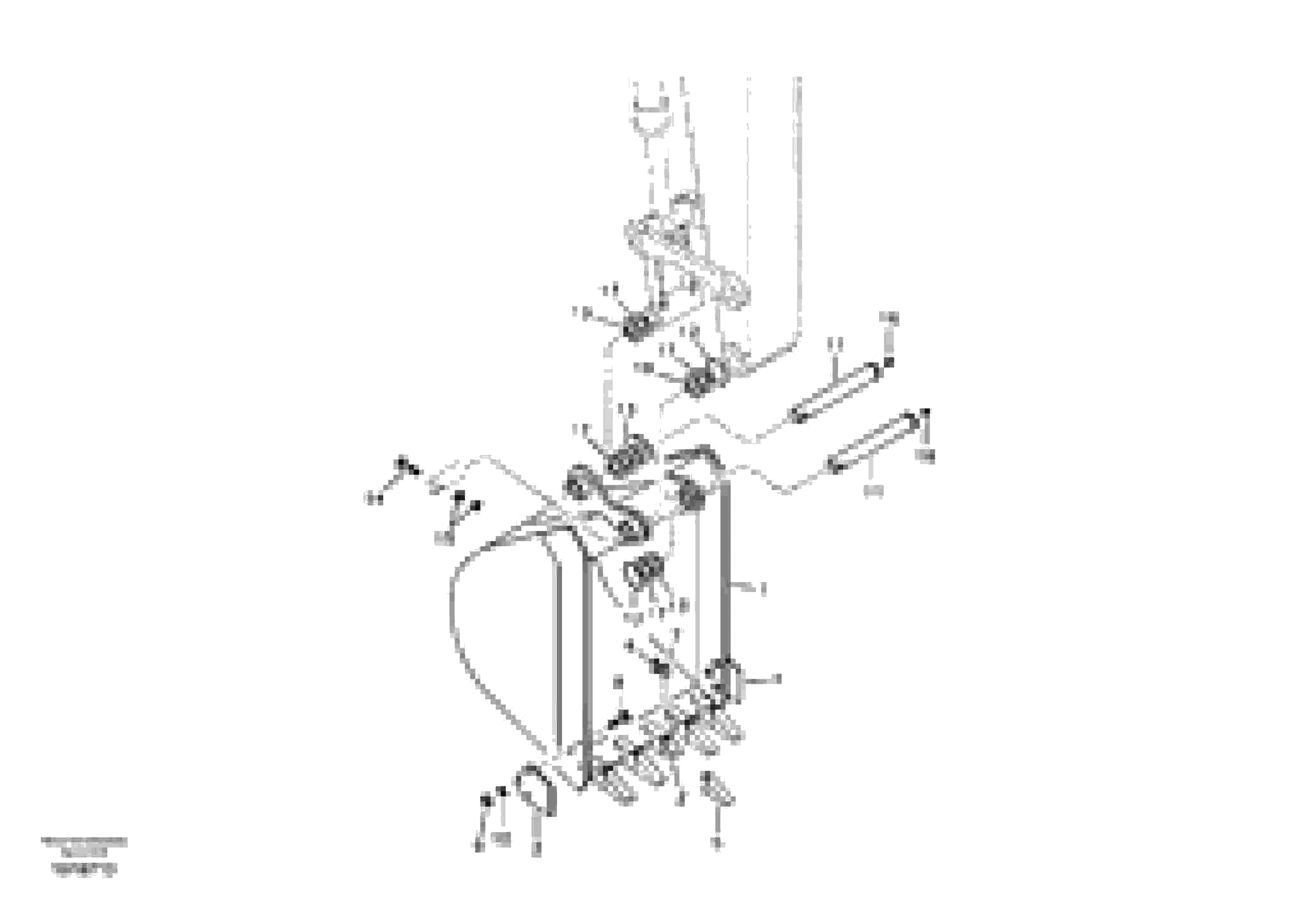 Схема запчастей Volvo EW55B - 6619 Ковш 