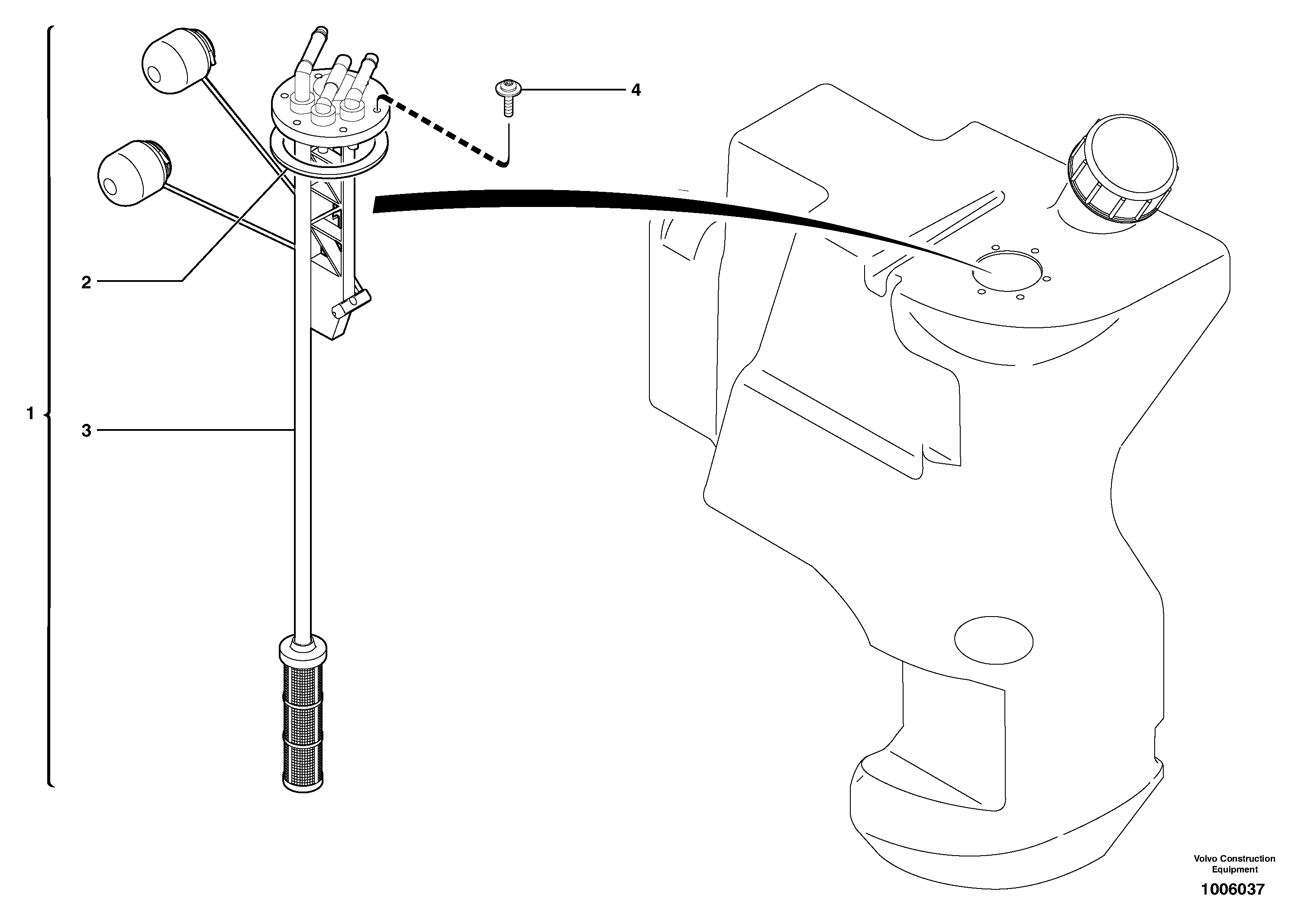 Схема запчастей Volvo EC13 TYPE 600 XR/XTV - 8255 Transmitter 