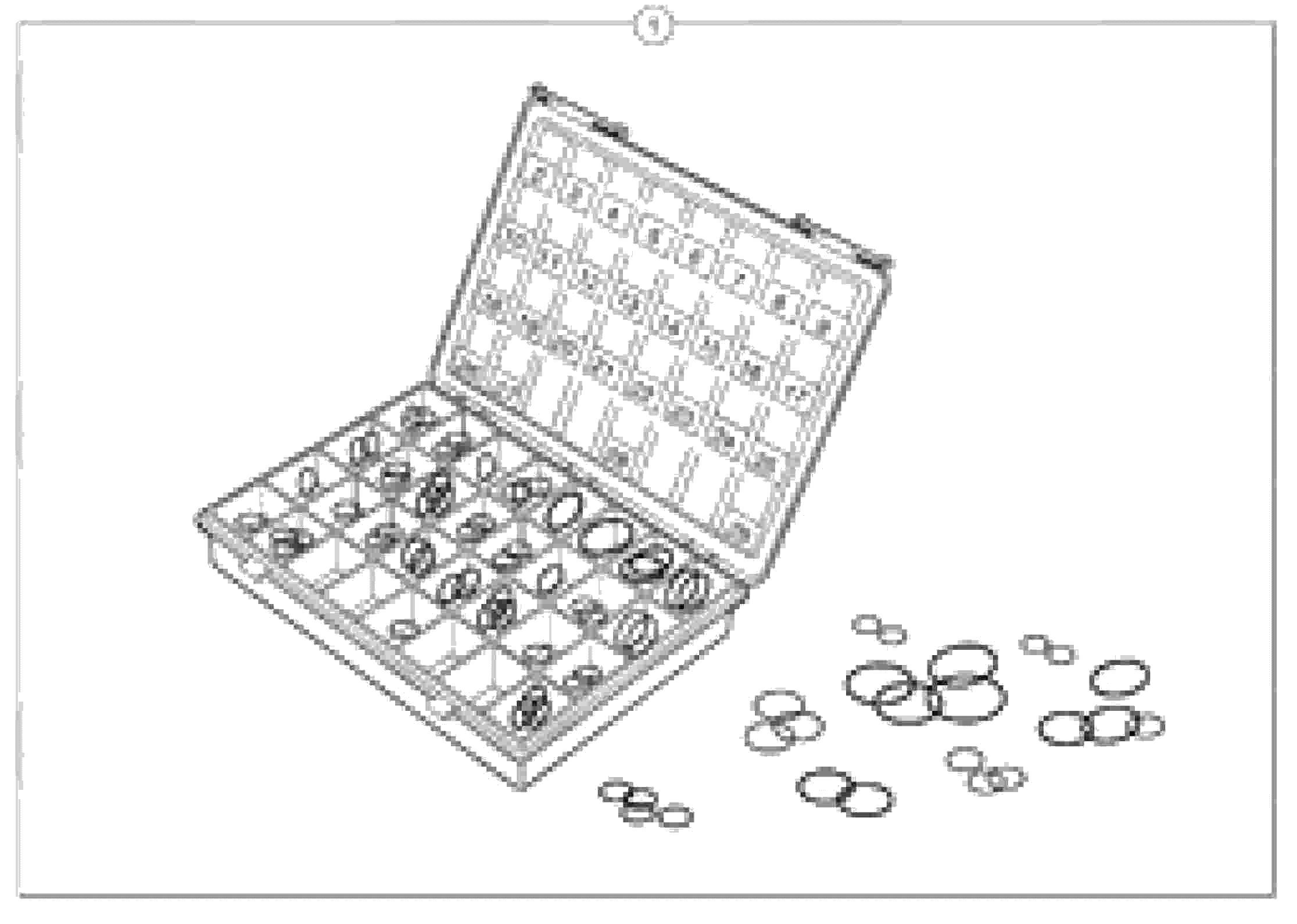 Схема запчастей Volvo EC13 TYPE 600 XR/XTV - 104058 Seals suitcase for union , elbow , fitting 