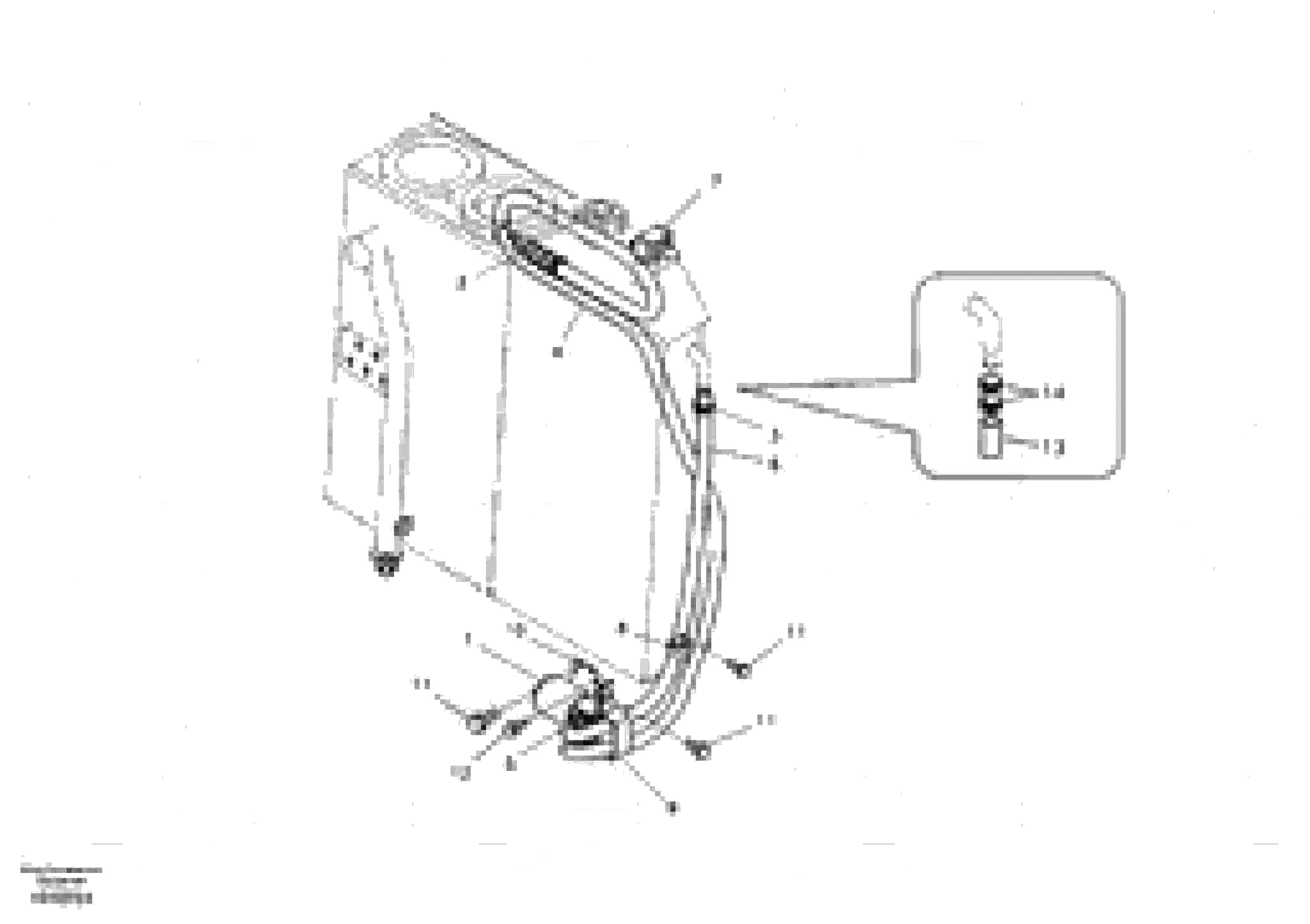 Схема запчастей Volvo ECR58 - 3602 Fuel filling pump 