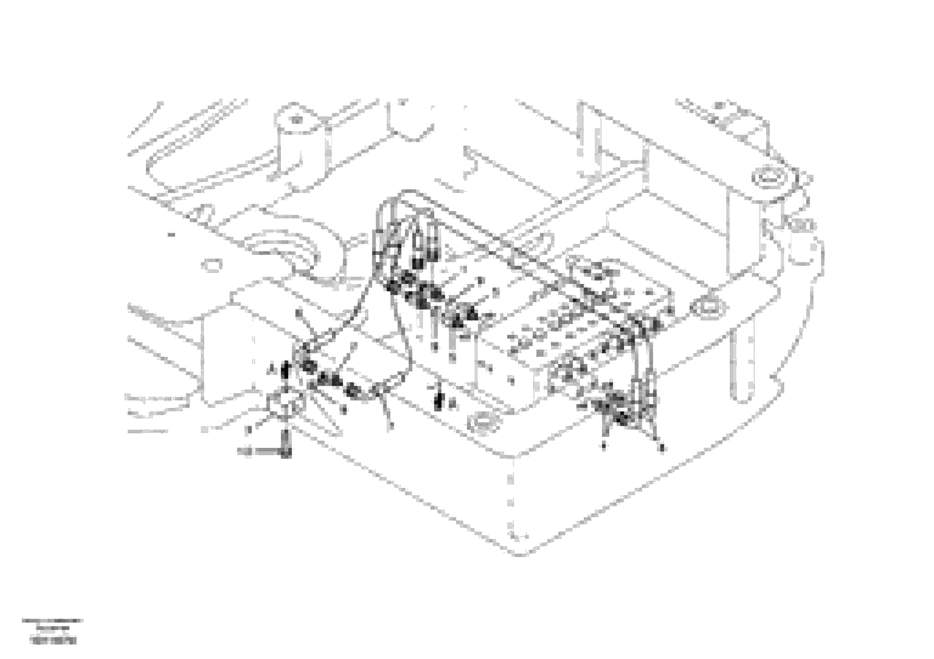 Схема запчастей Volvo ECR58 - 4710 Servo system, travel alarm 