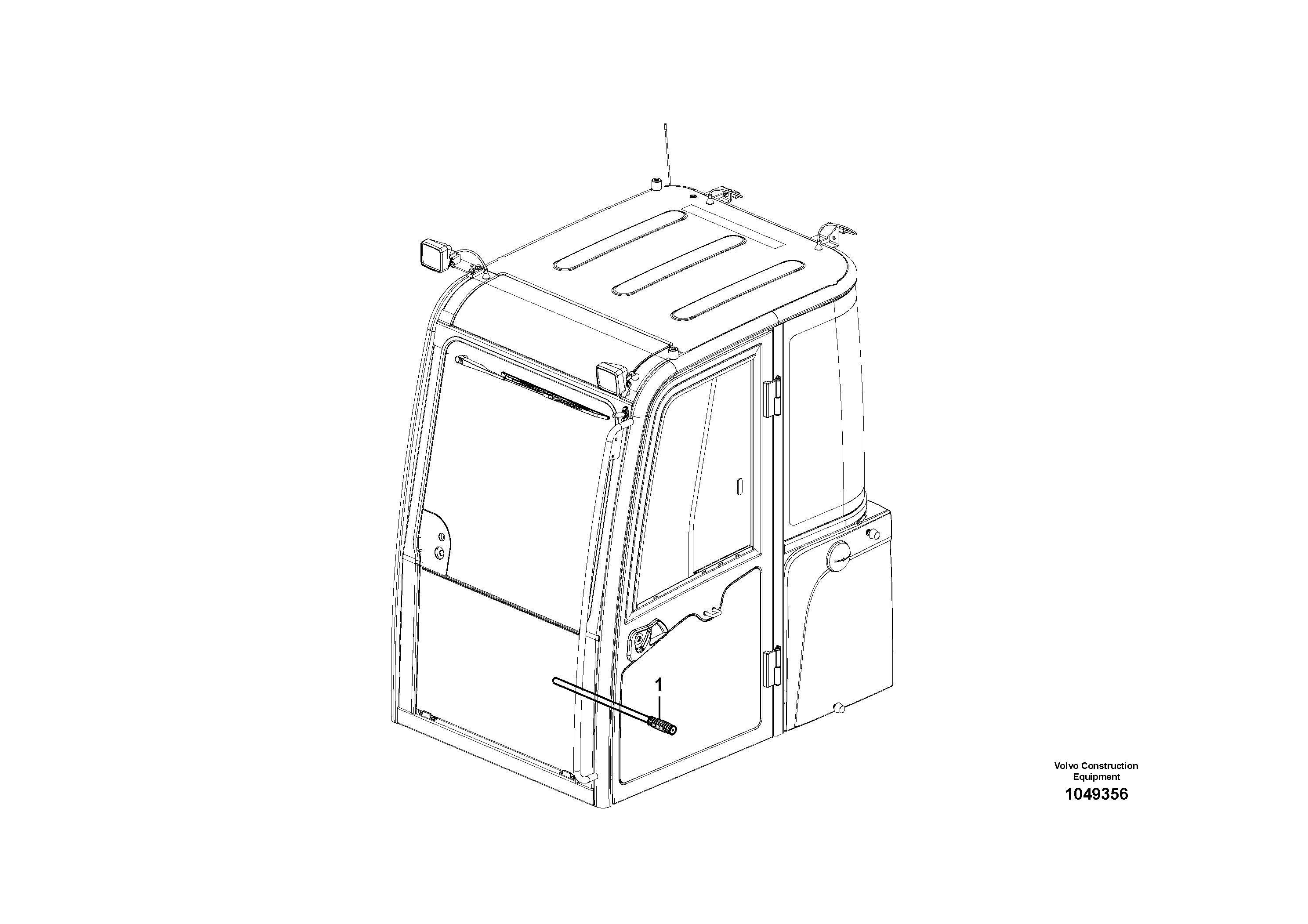 Схема запчастей Volvo ECR58 - 70562 Attachment bracket, quickfit 