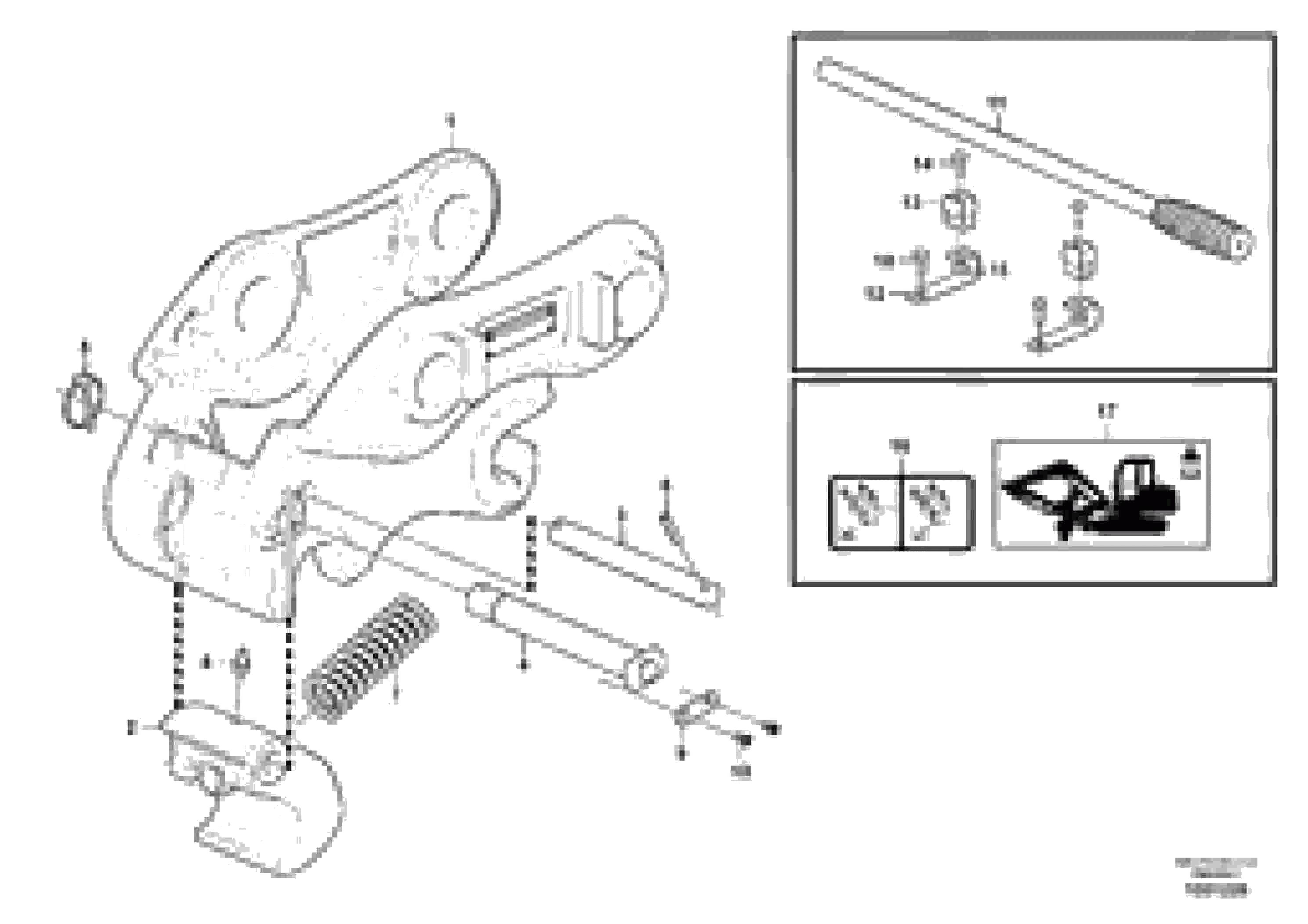 Схема запчастей Volvo ECR58 - 78714 Quickfit, mechanical 