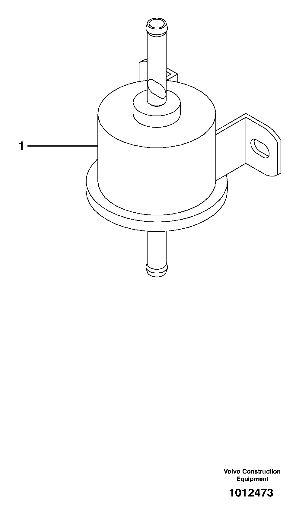 Схема запчастей Volvo ECR28 TYPE 601 - 71353 Fuel pump 