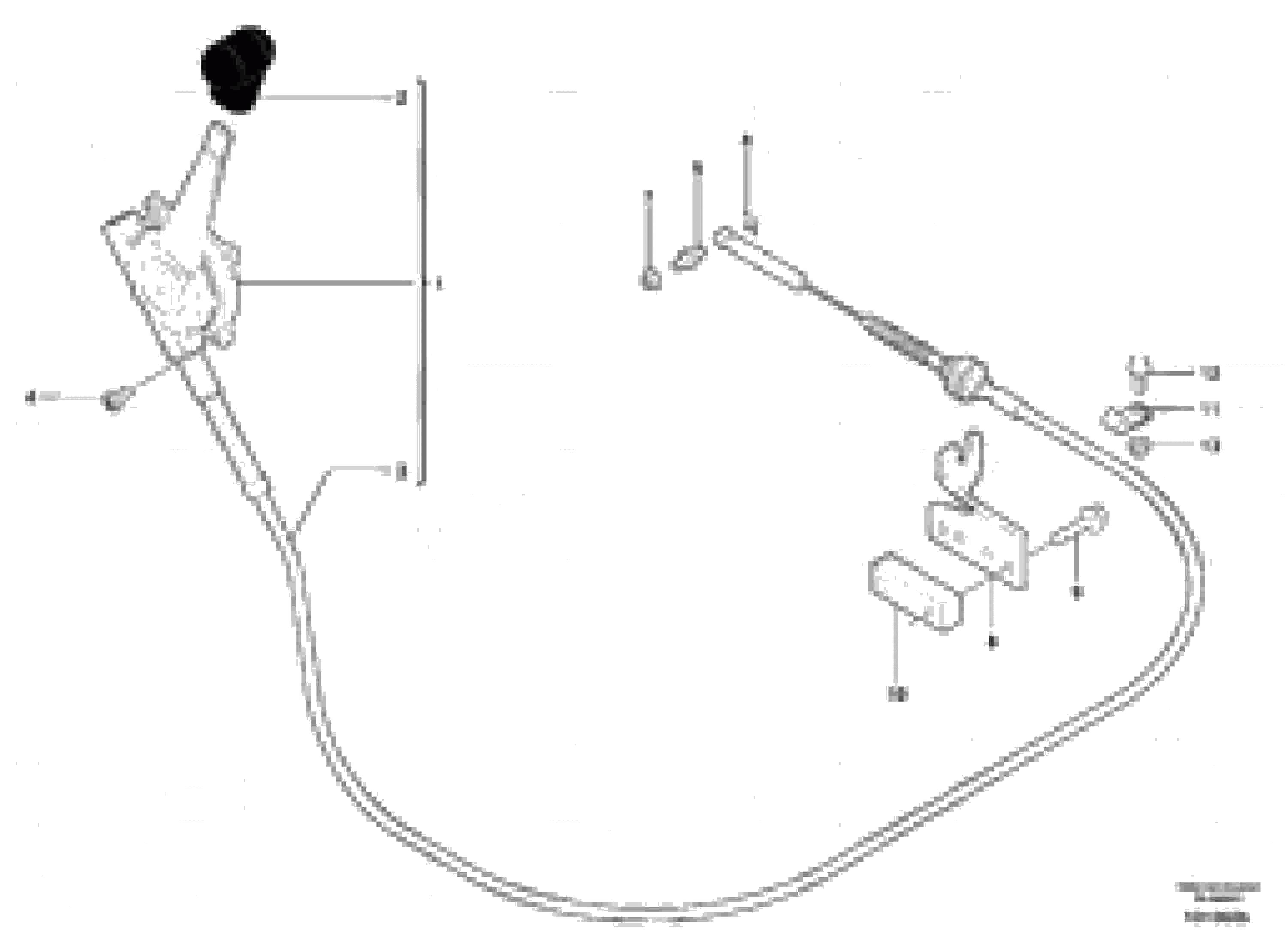 Схема запчастей Volvo ECR38 TYPE 602 - 79428 Engine acceleration control 