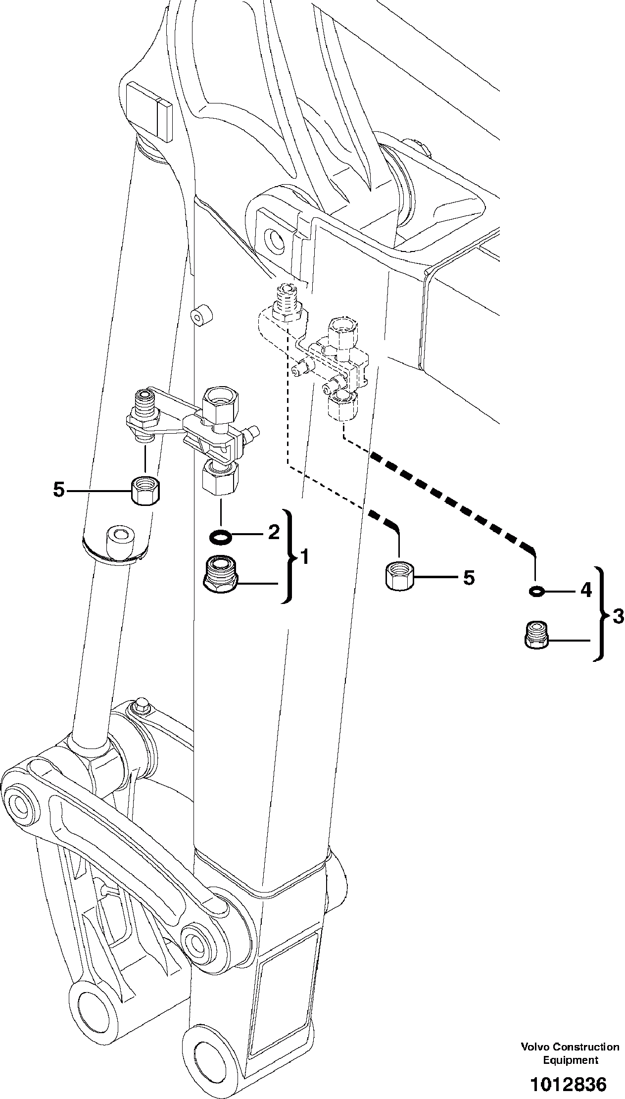 Схема запчастей Volvo ECR38 TYPE 602 - 38606 Plugs kit 