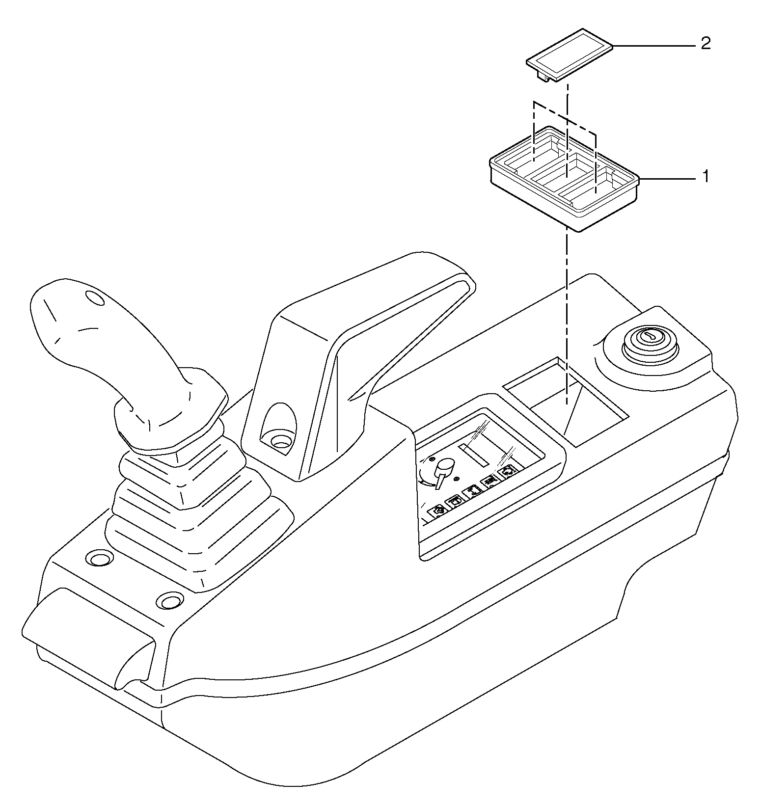 Схема запчастей Volvo EC15B - 27468 Operators station : instrument panel ( right ) EC15B TYPE 272 XR