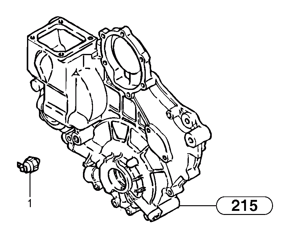 Схема запчастей Volvo EC15B - 31868 Датчик (переключатель, реле) давления масла EC15B TYPE 272 XR