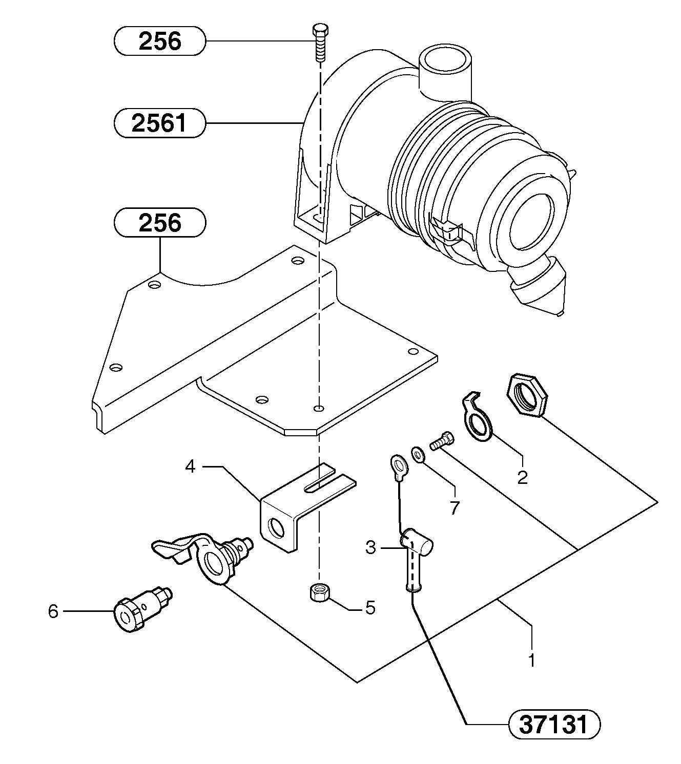 Схема запчастей Volvo EC15B - 86682 Inspection light socket EC15B TYPE 272 XT/XTV
