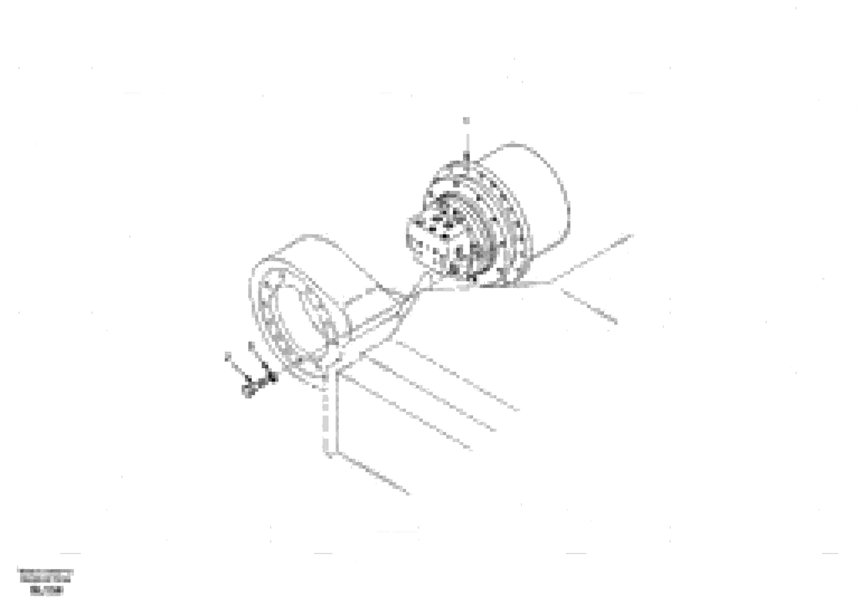Схема запчастей Volvo EC55 - 19254 Travel motor with mounting parts EC55 SER NO 5001-