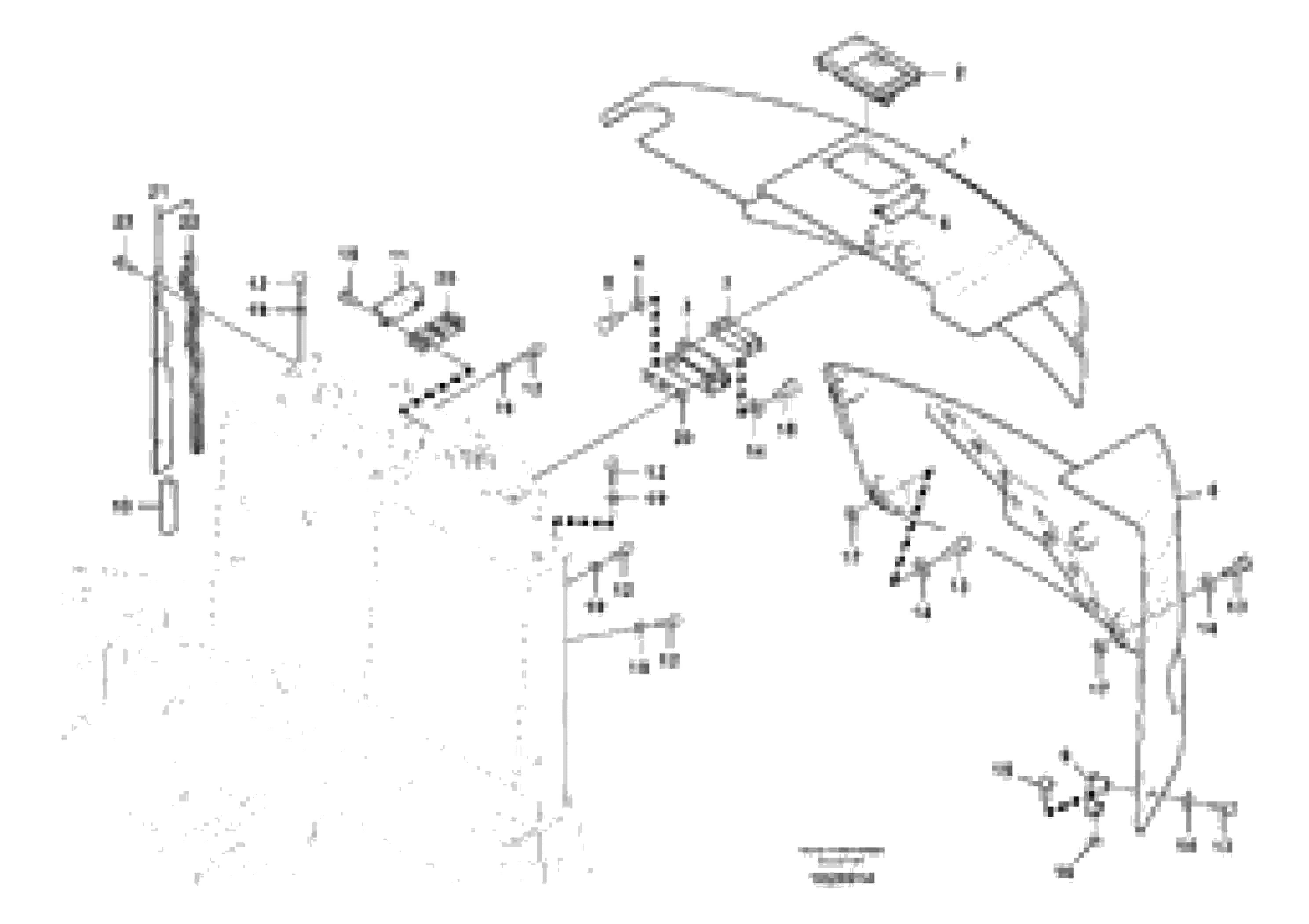 Схема запчастей Volvo ECR88 - 17134 Cowl frame, cover and hood ECR88 S/N 14011-