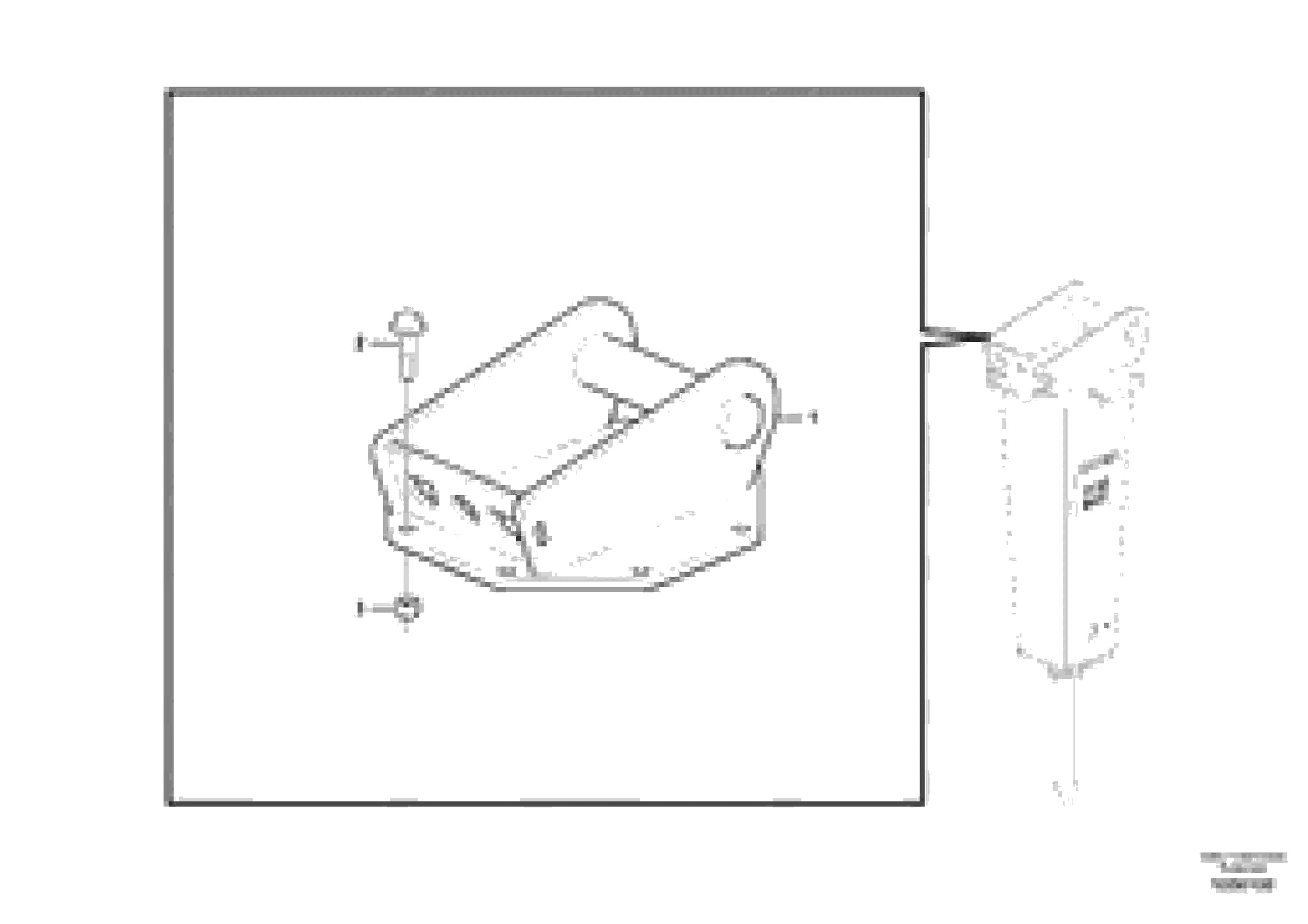 Схема запчастей Volvo ECR48C - 77770 Retainer for hammer ATTACHMENTS ATT. COMPACT EXCAVATORS BUCKET&HAMMER