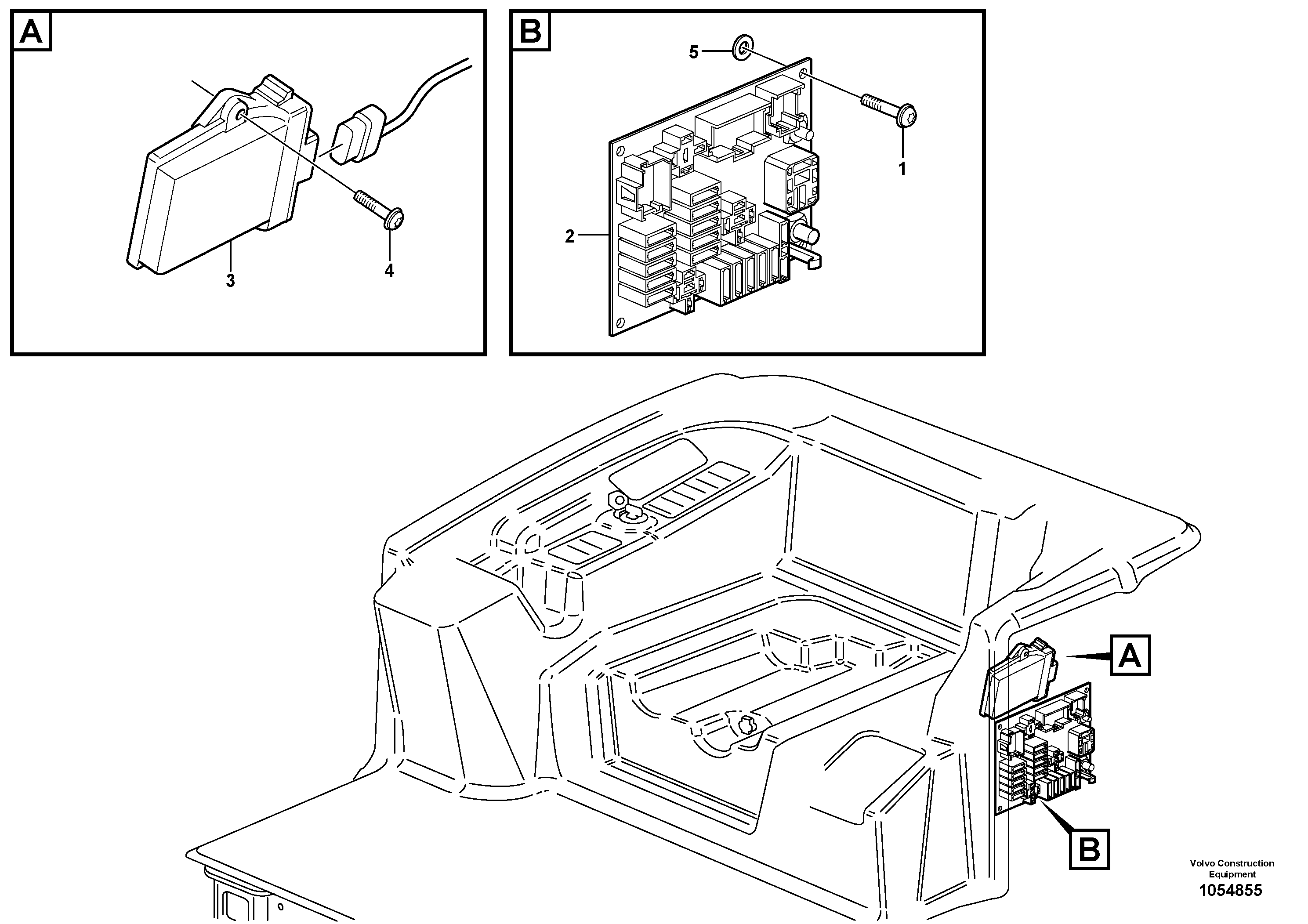 Схема запчастей Volvo EC17C - 70589 Electronic unit EC17C