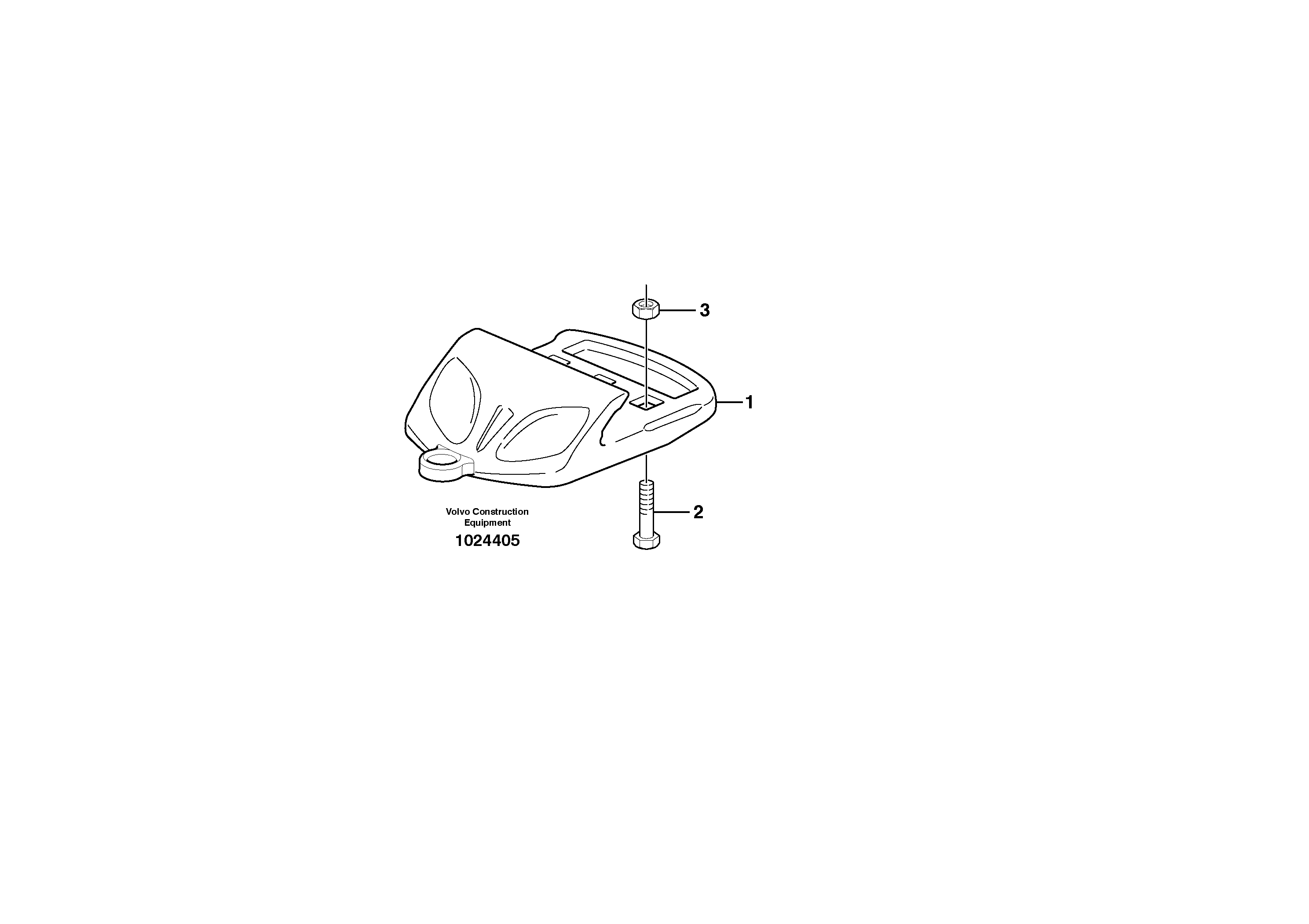 Схема запчастей Volvo L220E - 6550 Segment ATTACHMENTS ATTACHMENTS WHEEL LOADERS GEN. D - E