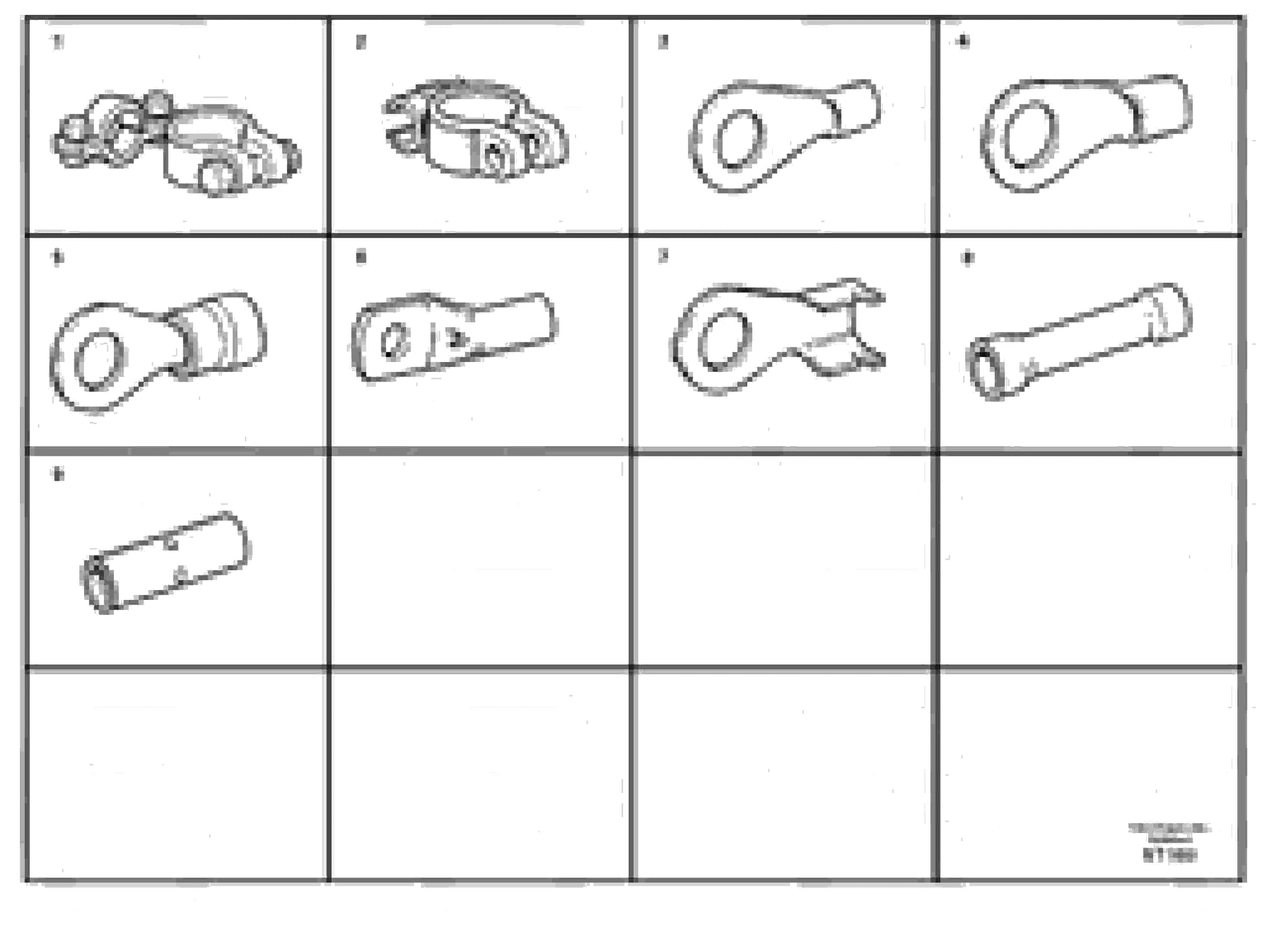 Схема запчастей Volvo L150D - 56443 Cable terminal L150D