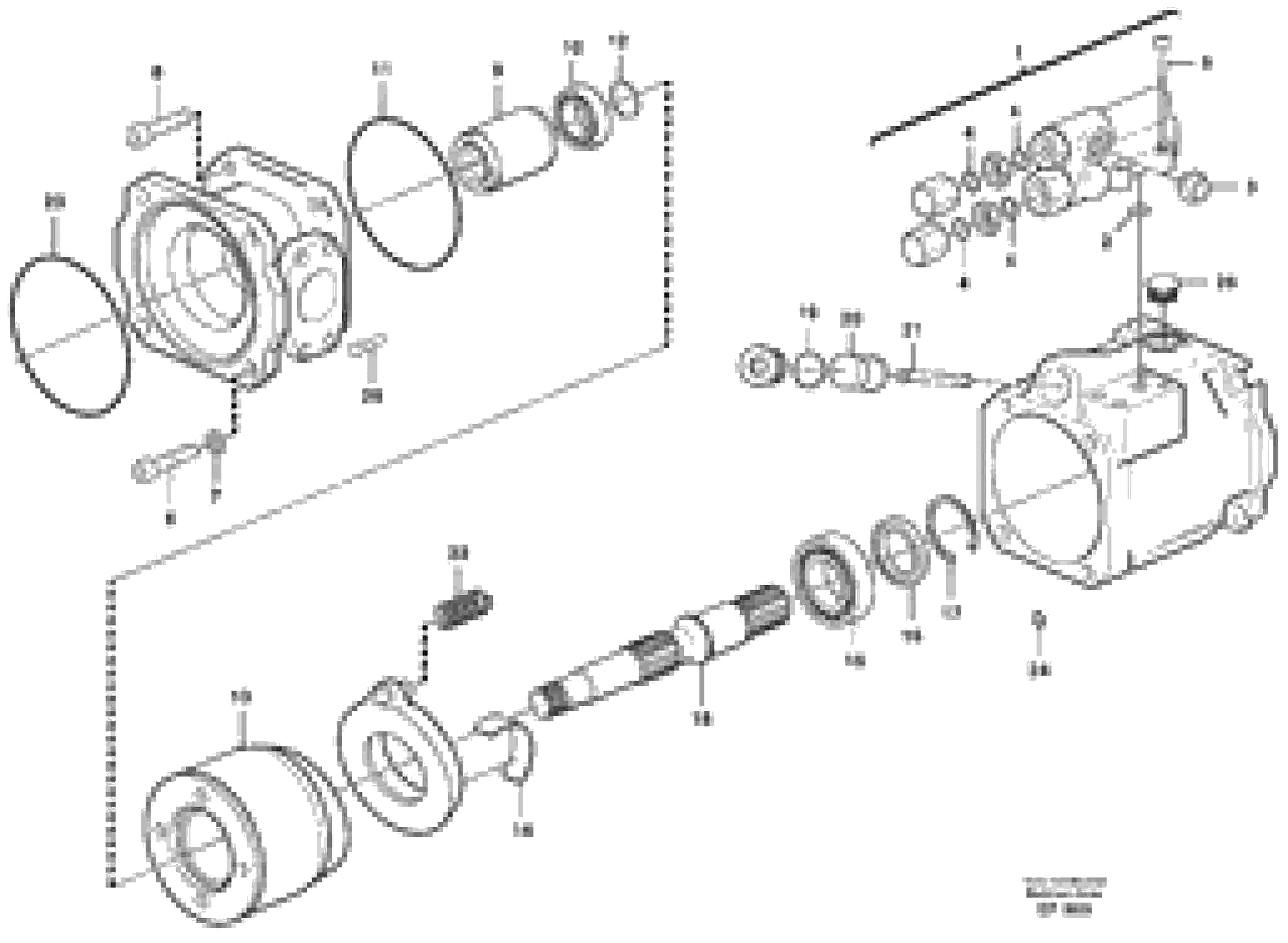 Схема запчастей Volvo L150D - 97378 Controlpump, 60CC L150D