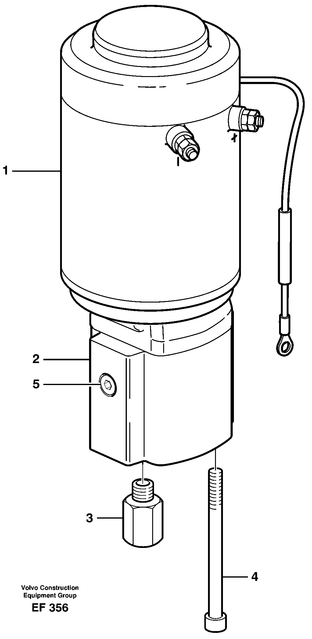 Схема запчастей Volvo L150D - 24839 Pump unit L150D