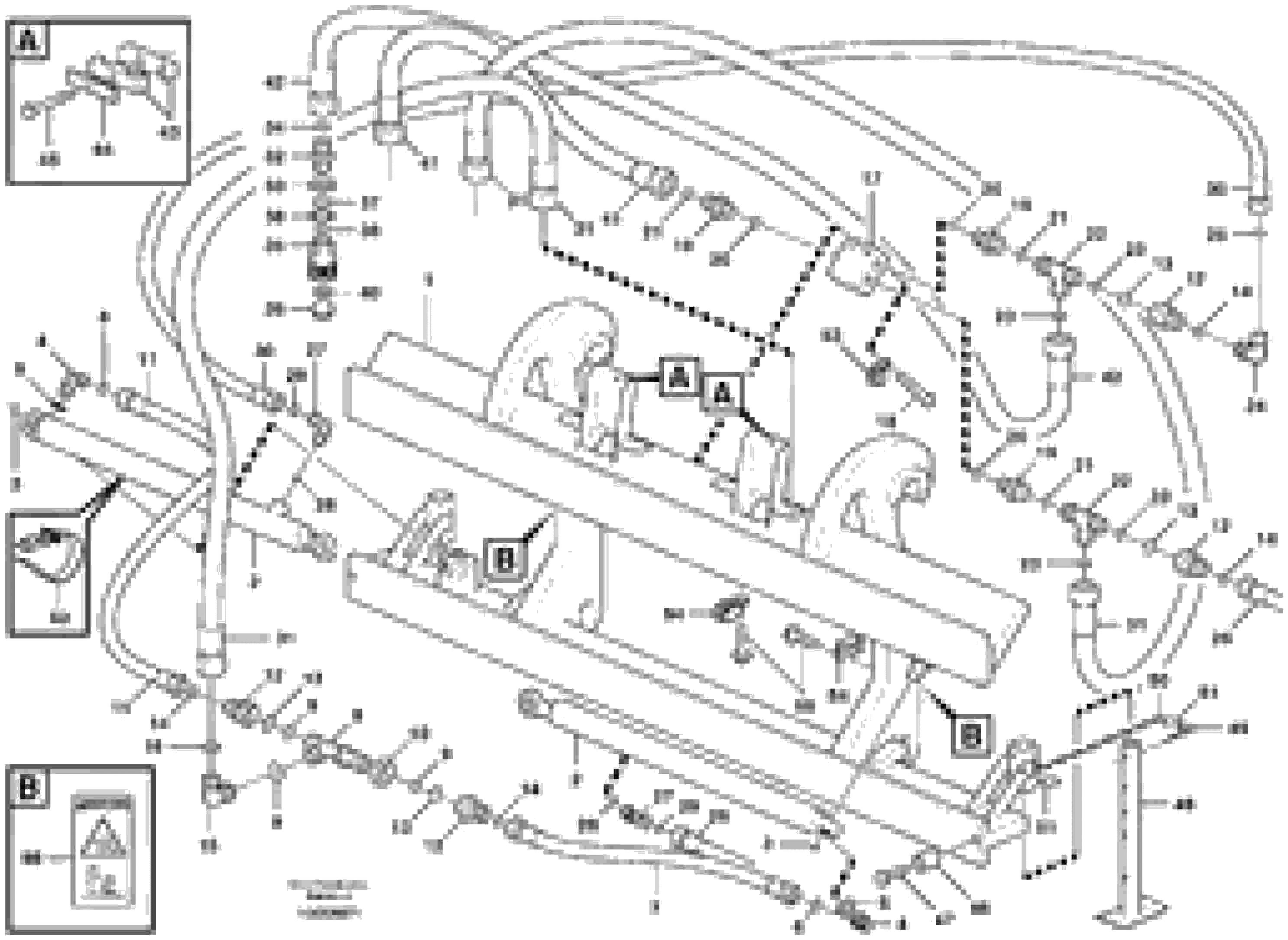 Схема запчастей Volvo L150D - 4234 Fork spreader ATTACHMENTS ATTACHMENTS WHEEL LOADERS GEN. D - E