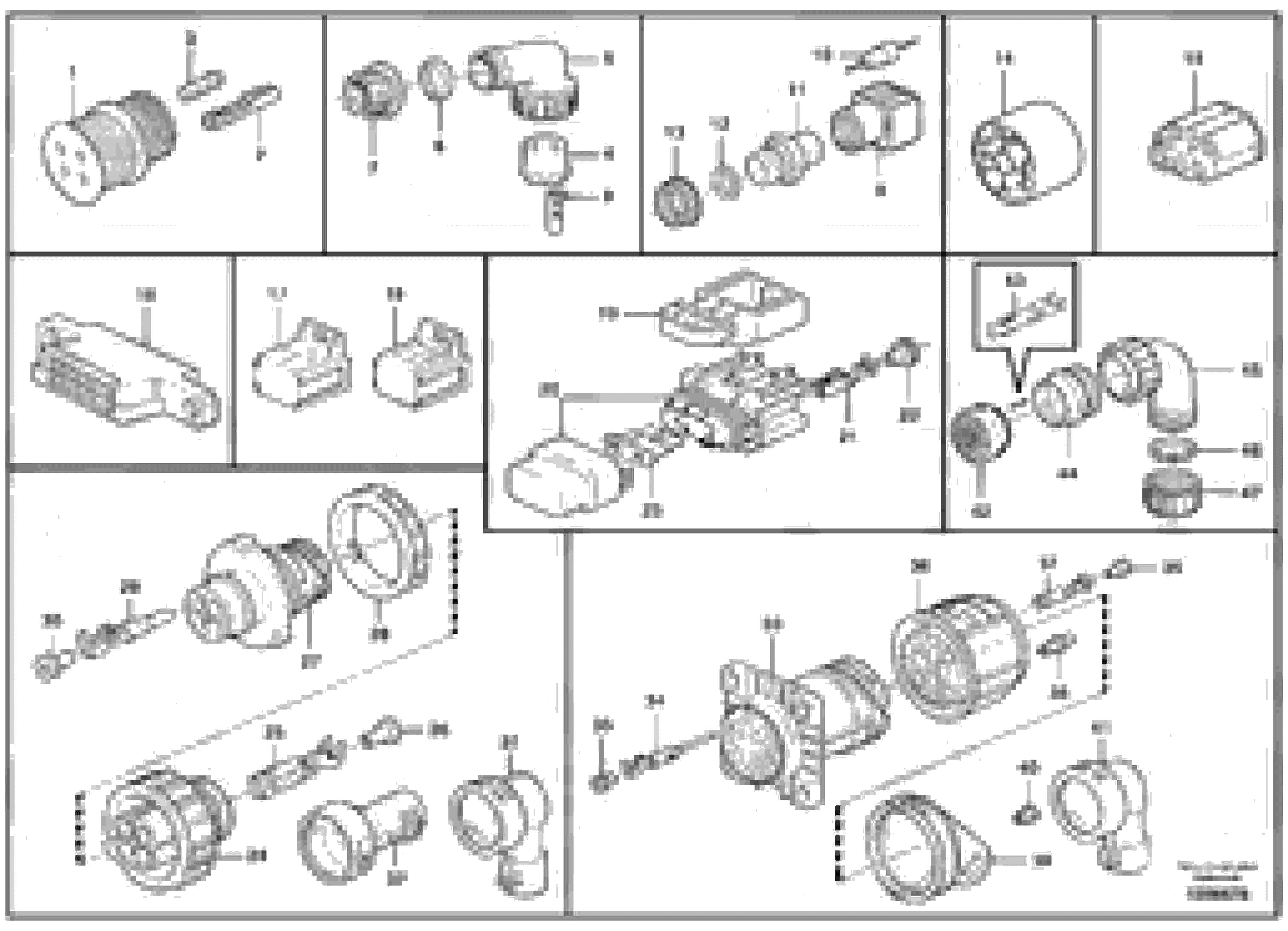 Схема запчастей Volvo L150E - 101632 Connectors L150E S/N 8001 -