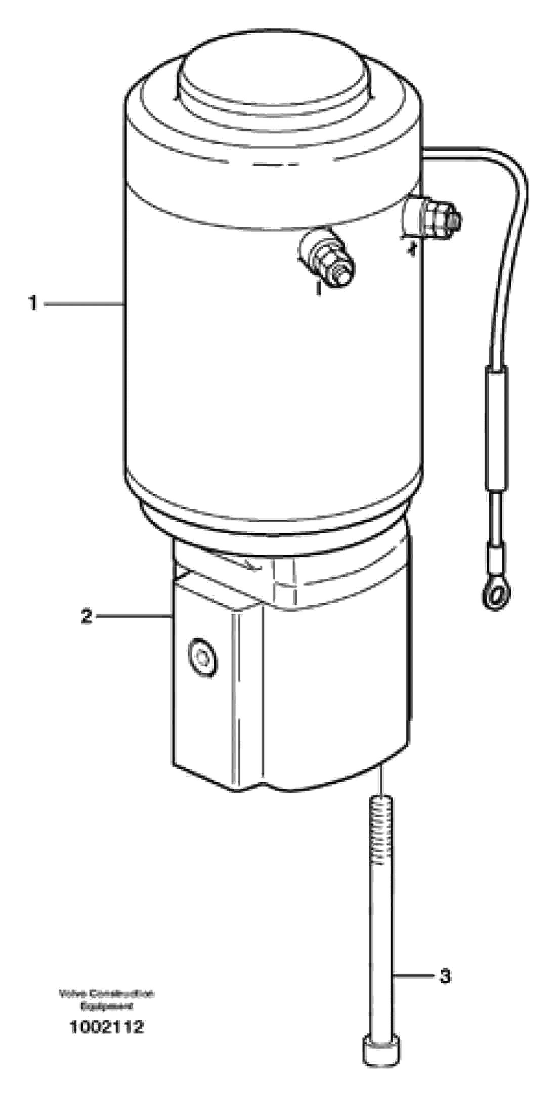 Схема запчастей Volvo L150E - 61859 Pump unit L150E S/N 6005 - 7549 S/N 63001 - 63085