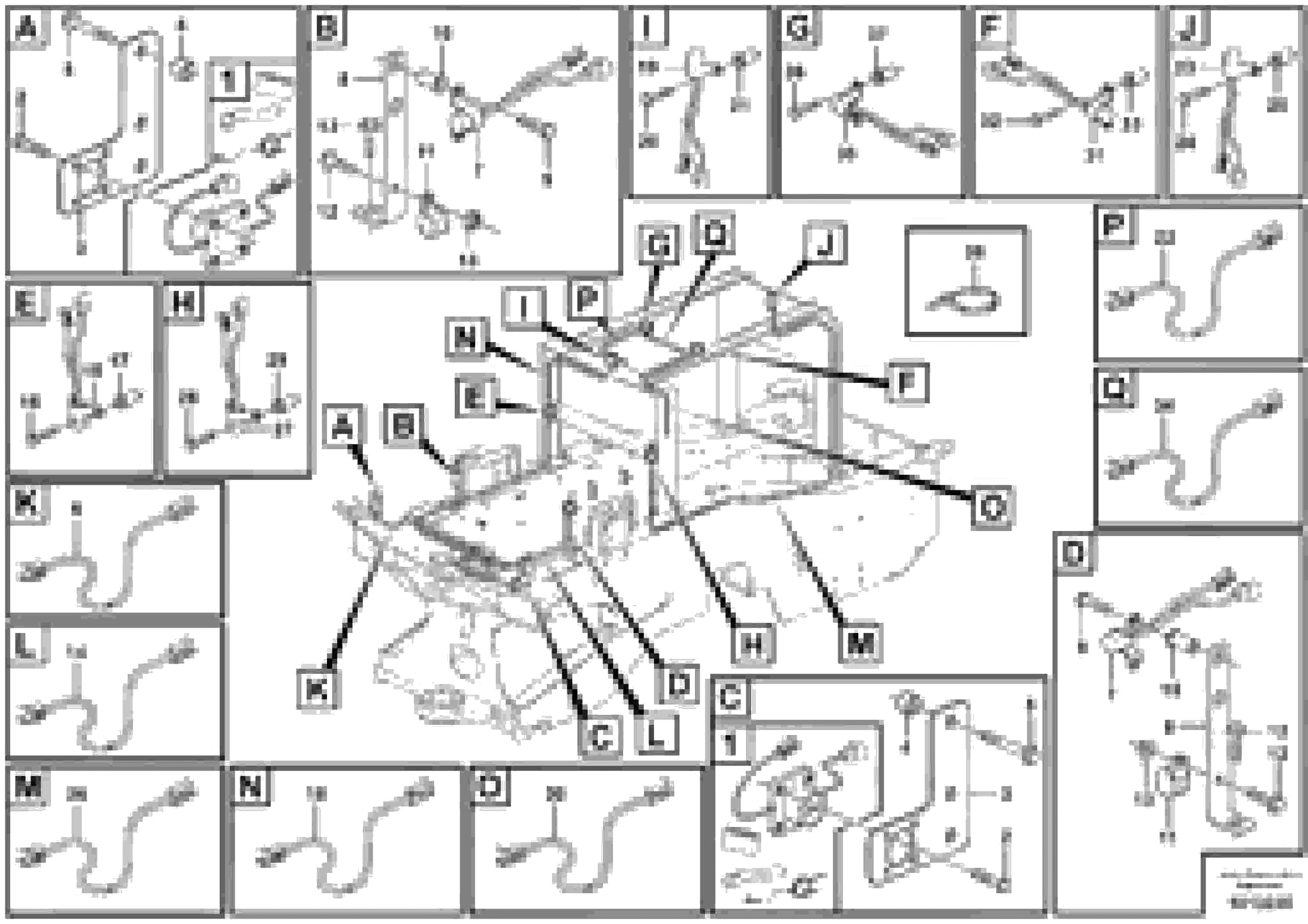 Схема запчастей Volvo L150E - 59824 Cable harness, fire extinguishing system, cab L150E S/N 10002 - 11594