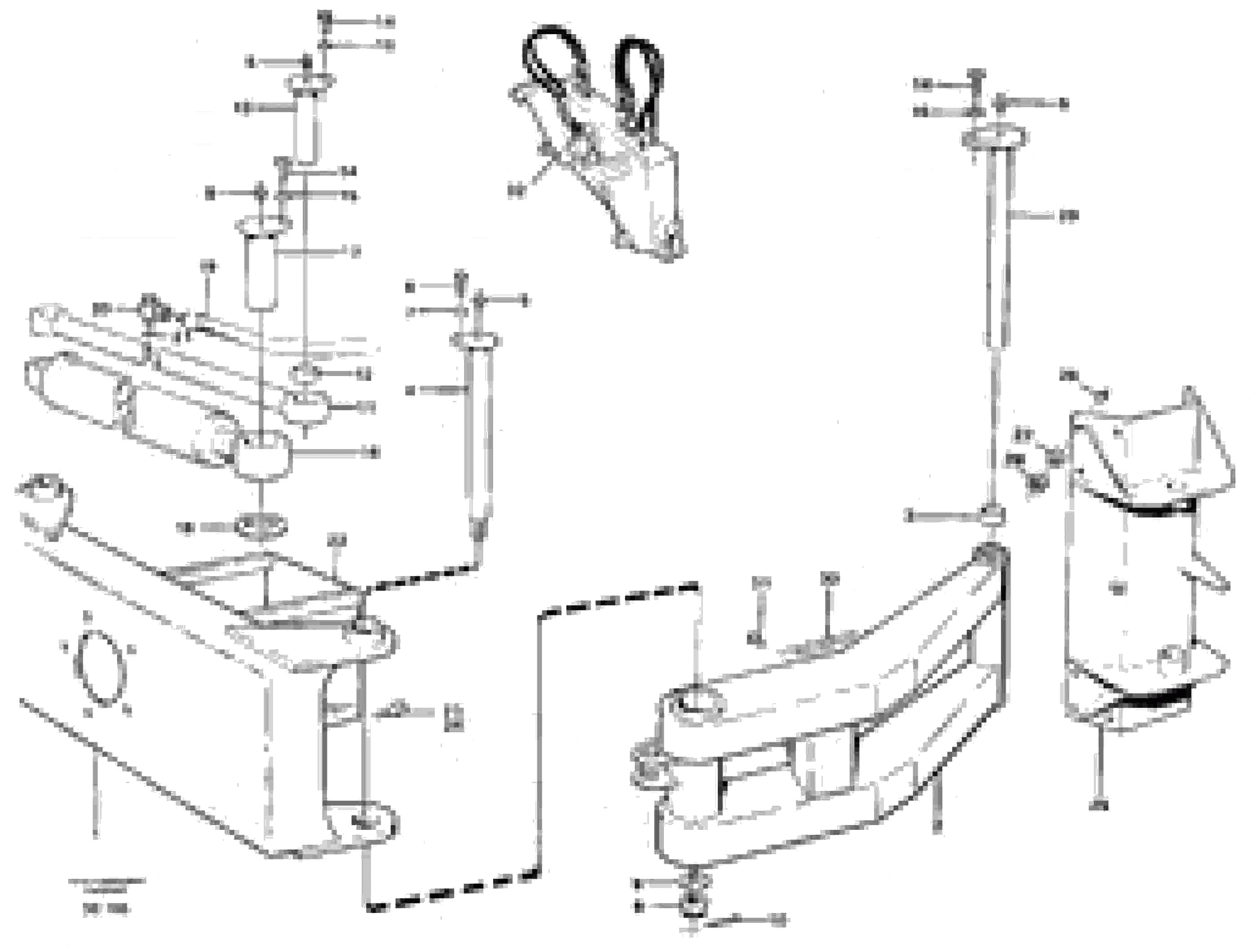 Схема запчастей Volvo L50 - 35566 Barrel rotator ATTACHMENTS ATTACHMENTS WHEEL LOADERS GEN. - C