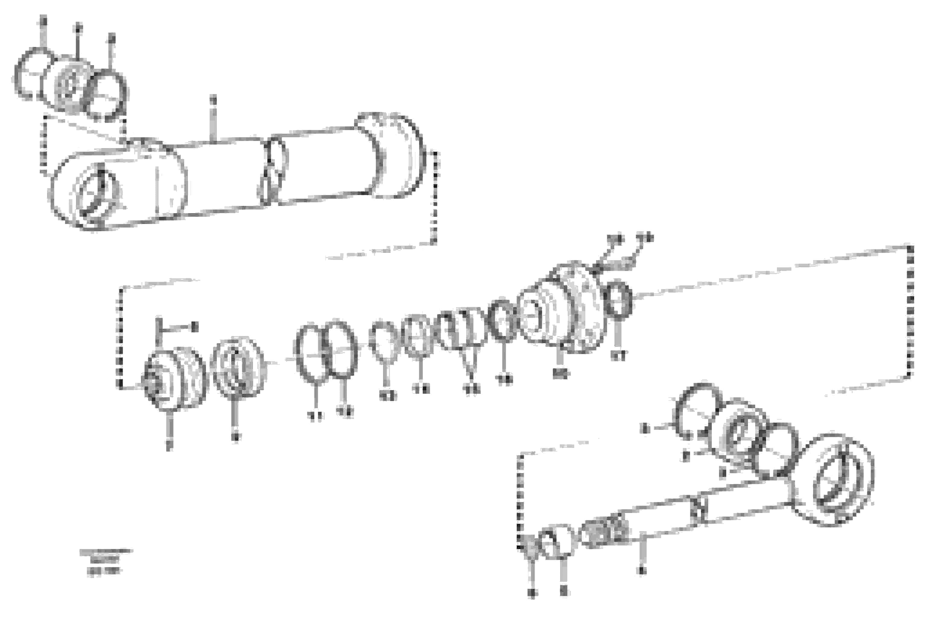 Схема запчастей Volvo L50 - 31556 Гидроцилиндр ATTACHMENTS ATTACHMENTS WHEEL LOADERS GEN. - C