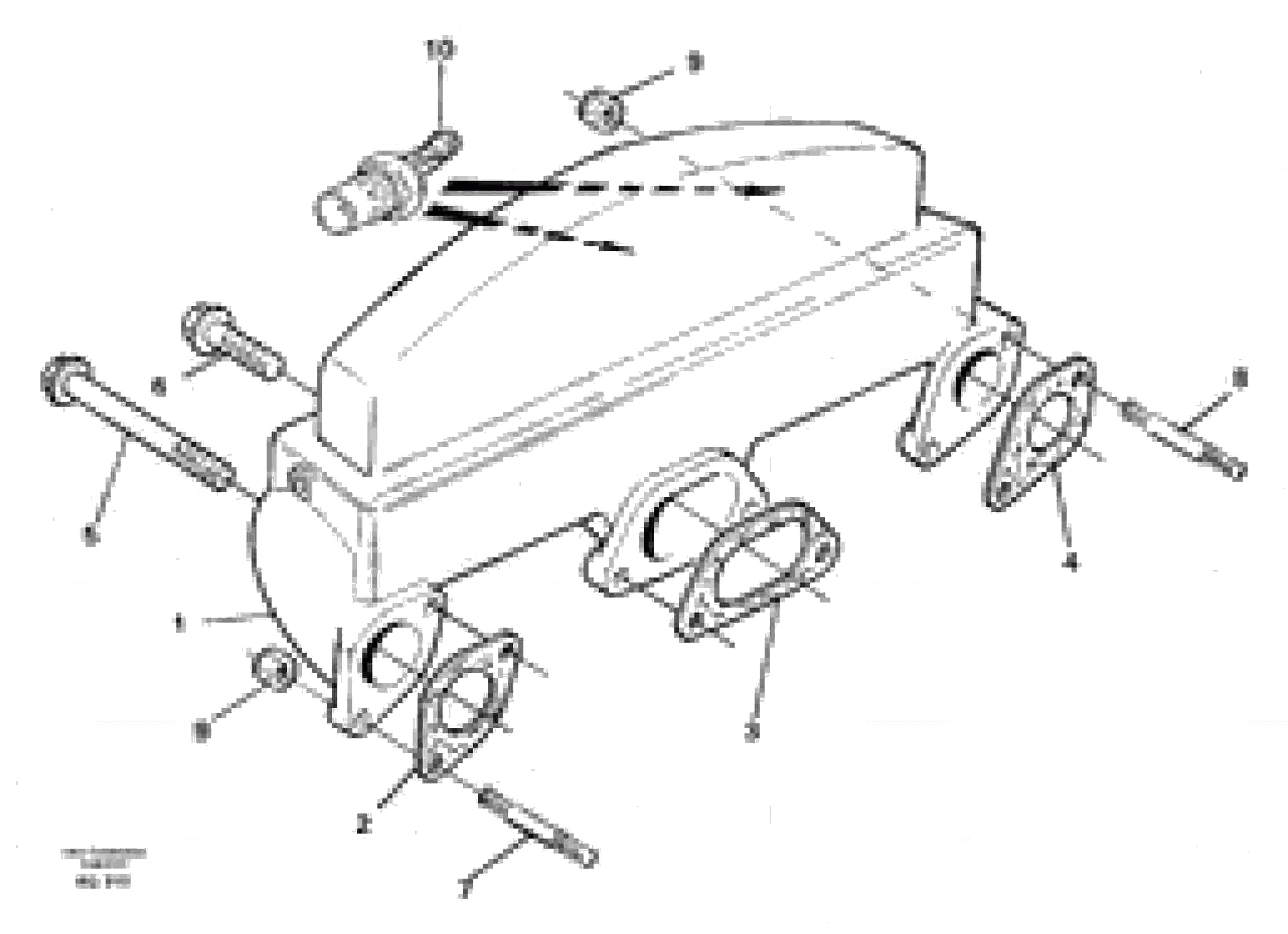 Схема запчастей Volvo L50B - 29686 Inlet manifold L50B/L50C VOLVO BM VOLVO BM L50B/L50C SER NO - 10966