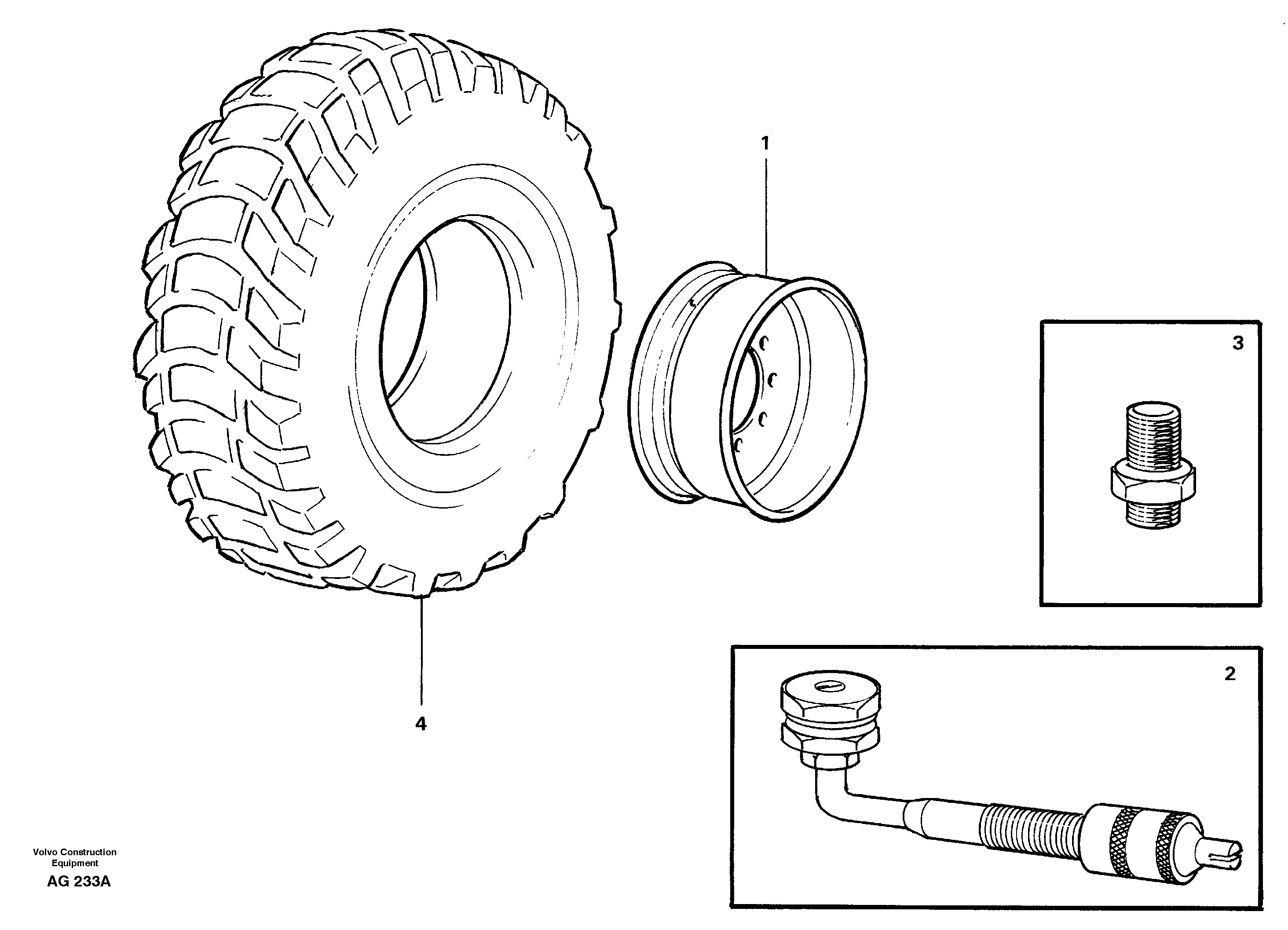 Схема запчастей Volvo L50B - 28022 Wheel L50B/L50C VOLVO BM VOLVO BM L50B/L50C SER NO - 10966