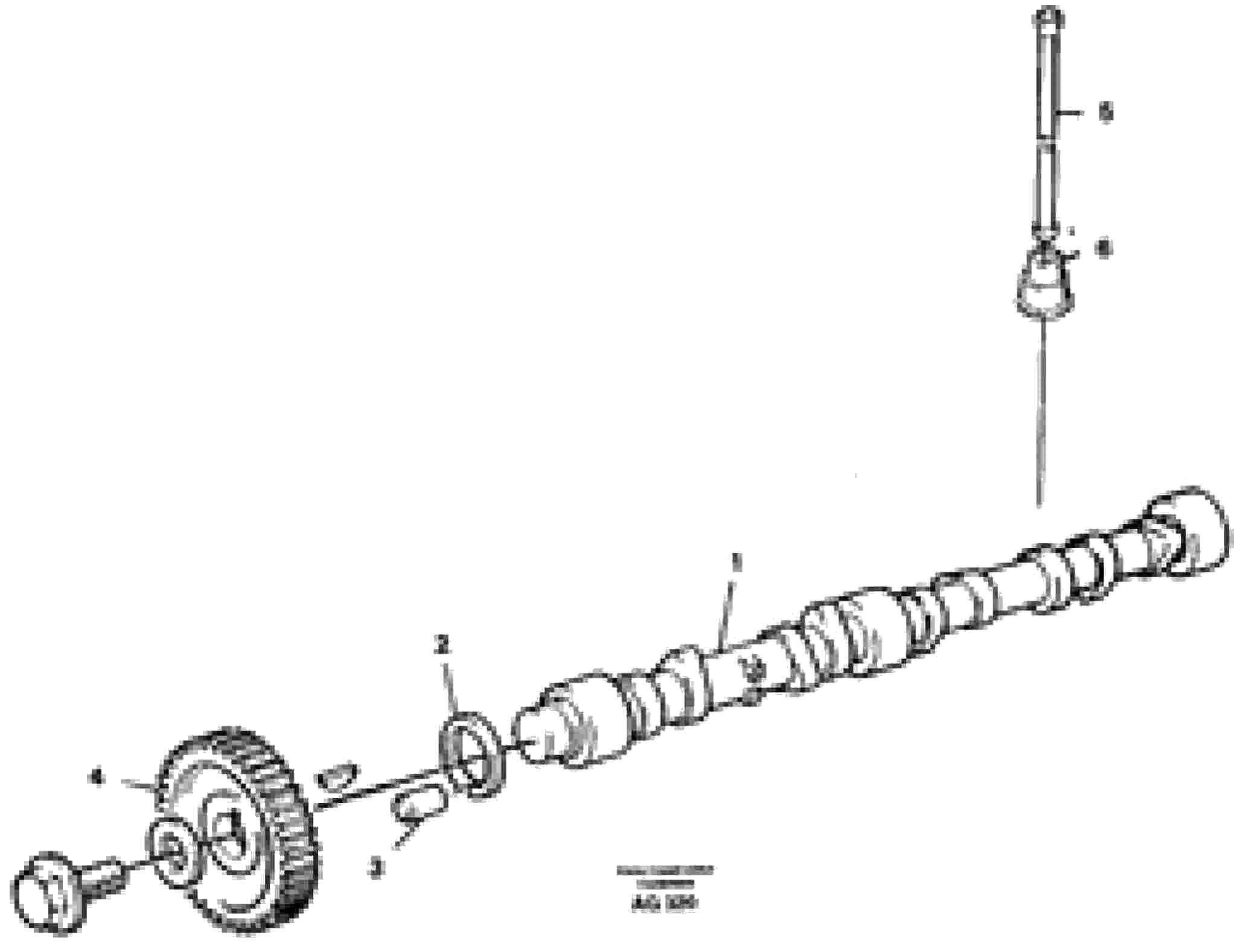 Схема запчастей Volvo L50B - 29987 Распредвал L50B/L50C VOLVO BM VOLVO BM L50B/L50C SER NO - 10966