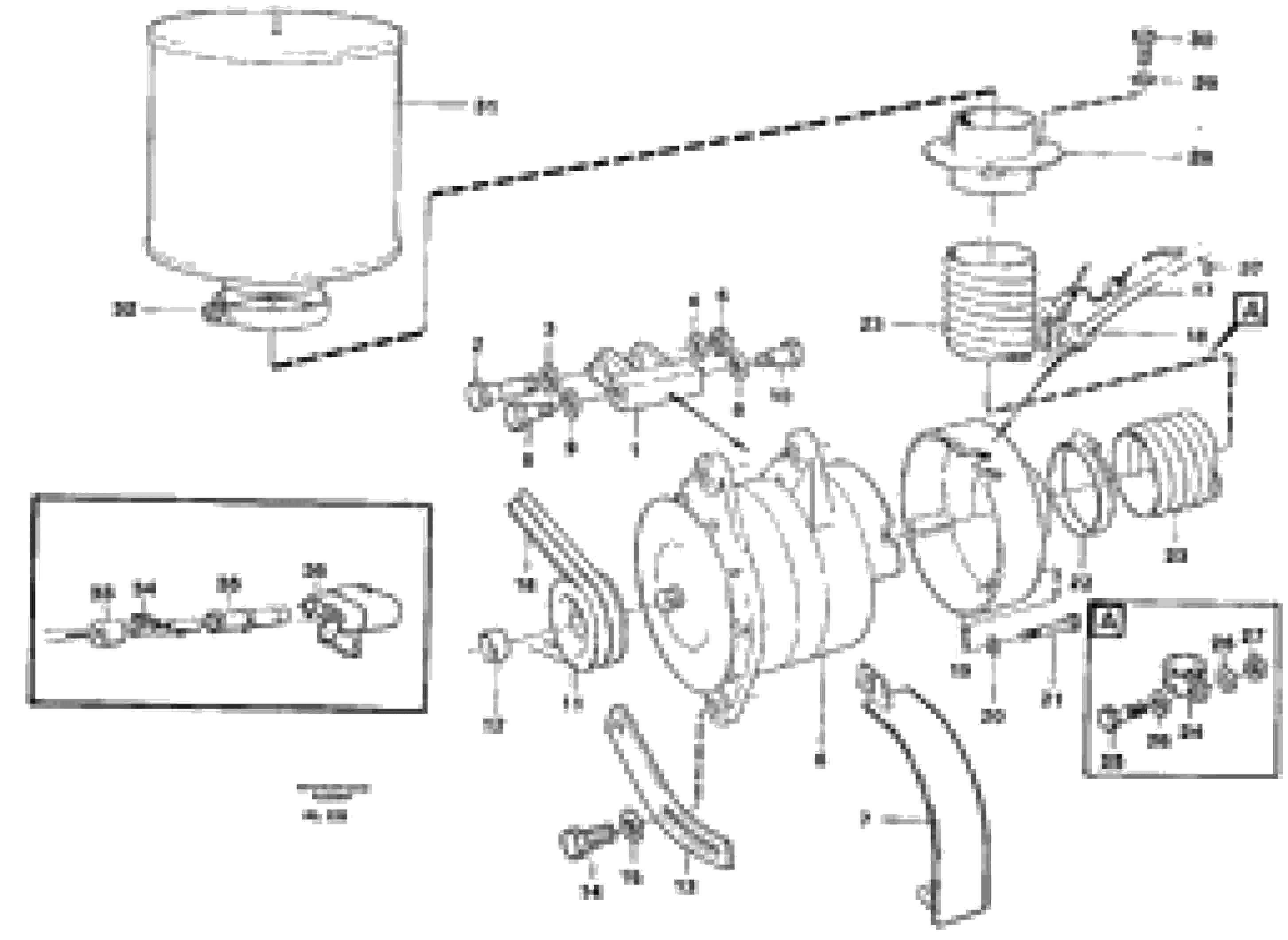 Схема запчастей Volvo L70B - 14107 Brushles alternator 50a L70B/L70C VOLVO BM VOLVO BM L70B/L70C SER NO - 13115