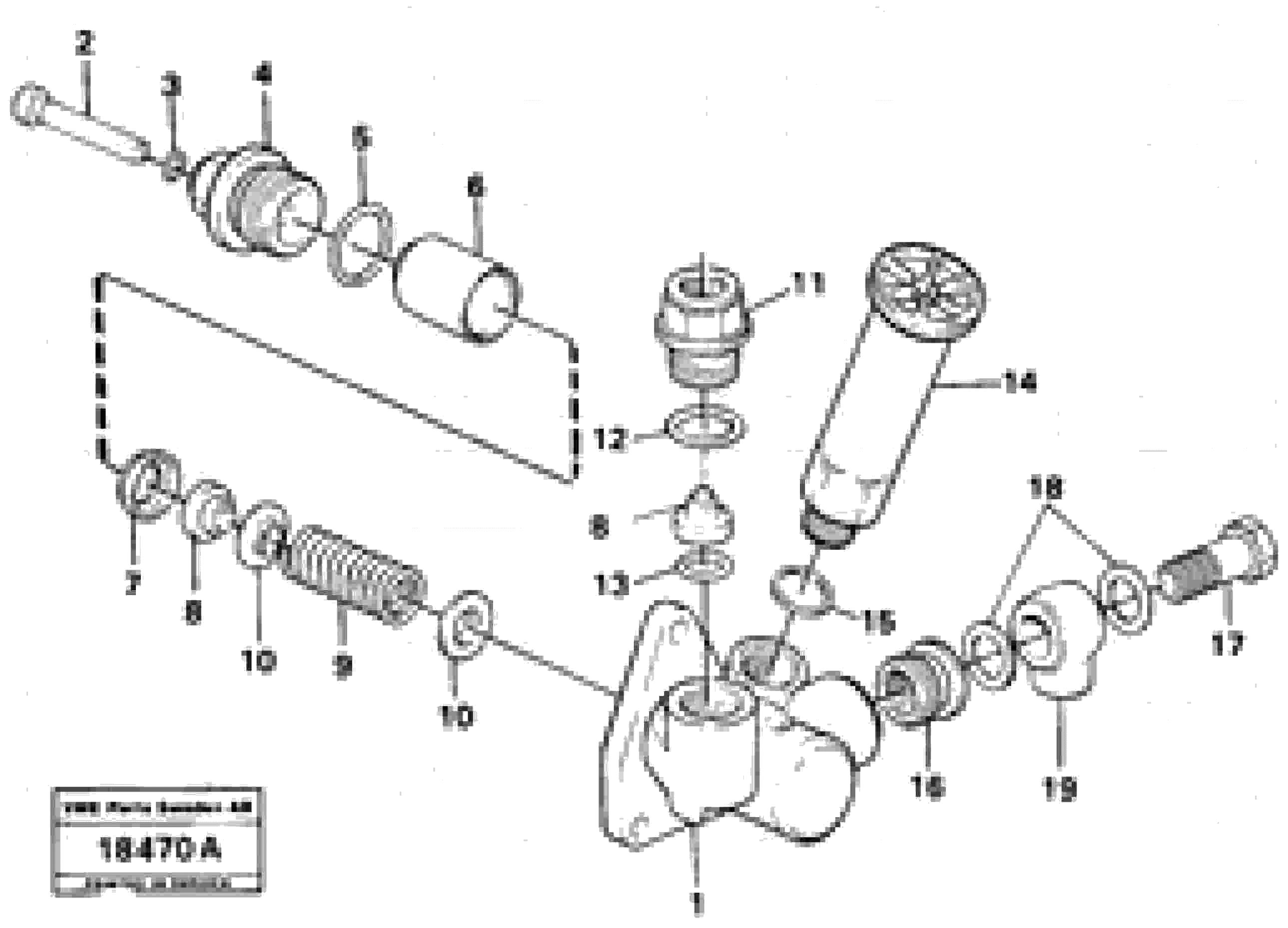 Схема запчастей Volvo L90 - 97455 Feed pump L90 L90