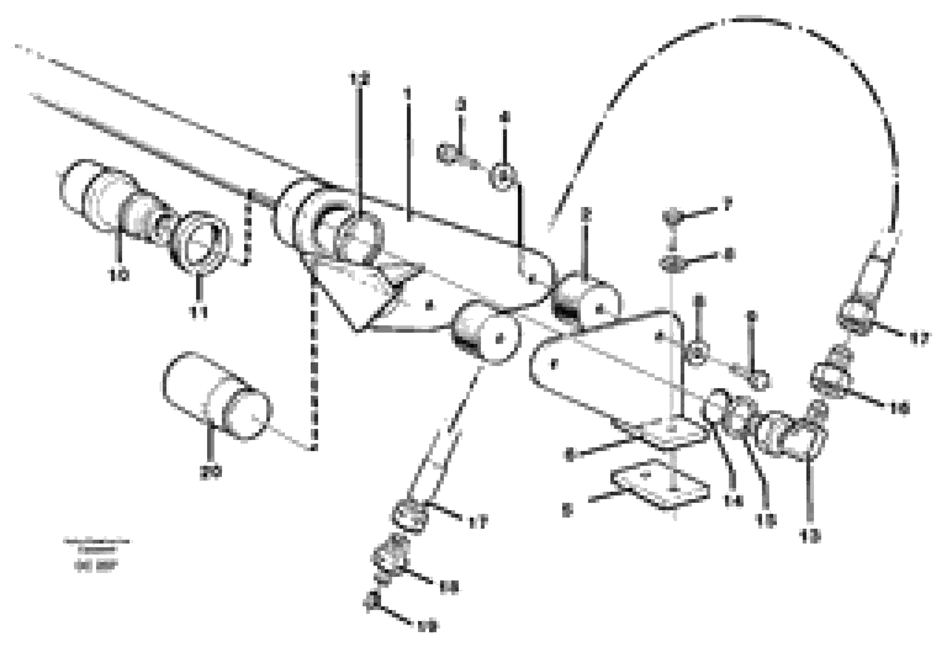 Схема запчастей Volvo L90 - 34180 Ahc ATTACHMENTS ATTACHMENTS WHEEL LOADERS GEN. - C