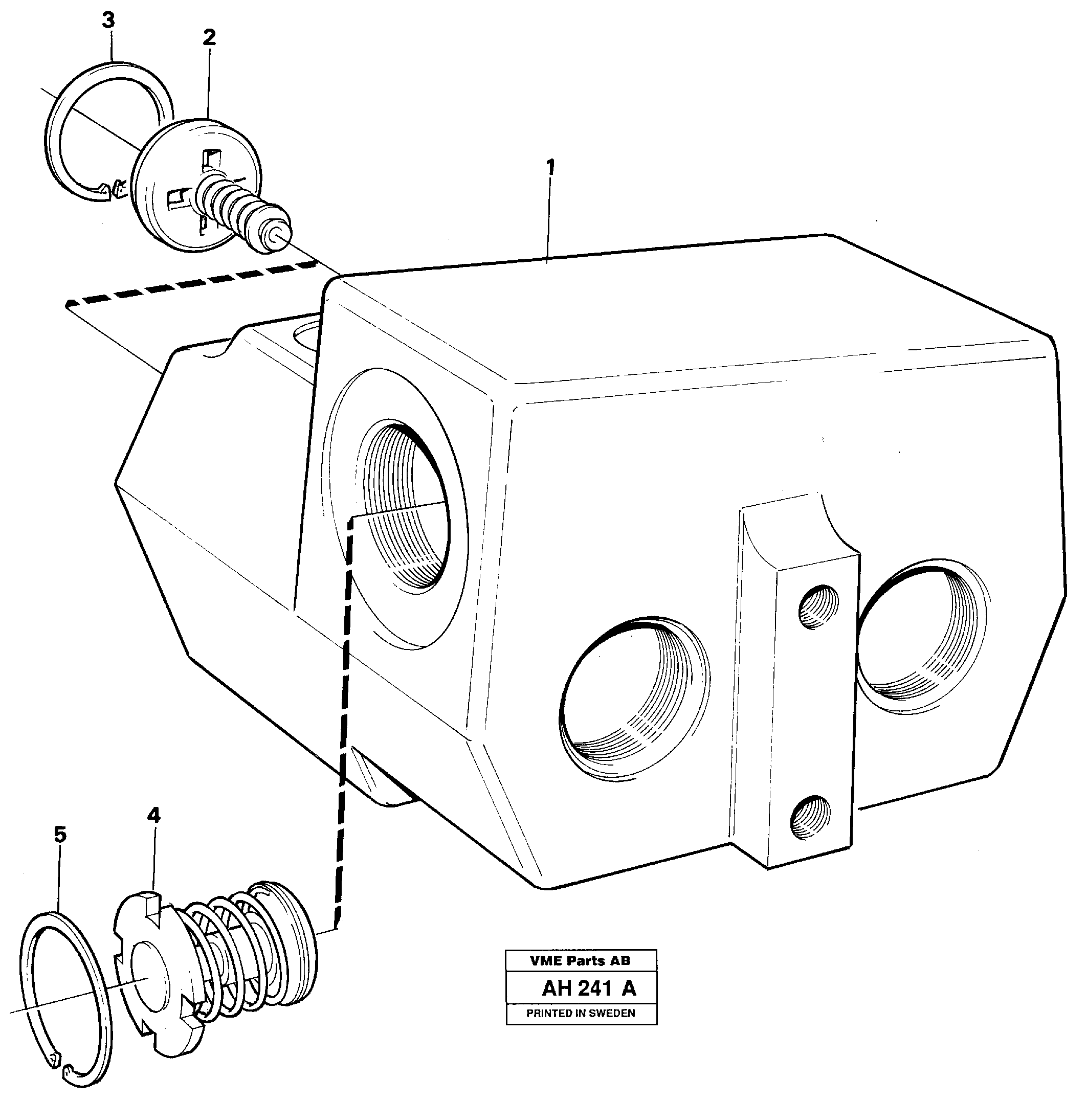 Схема запчастей Volvo L90B - 10073 Valve L90B VOLVO BM VOLVO BM L90B