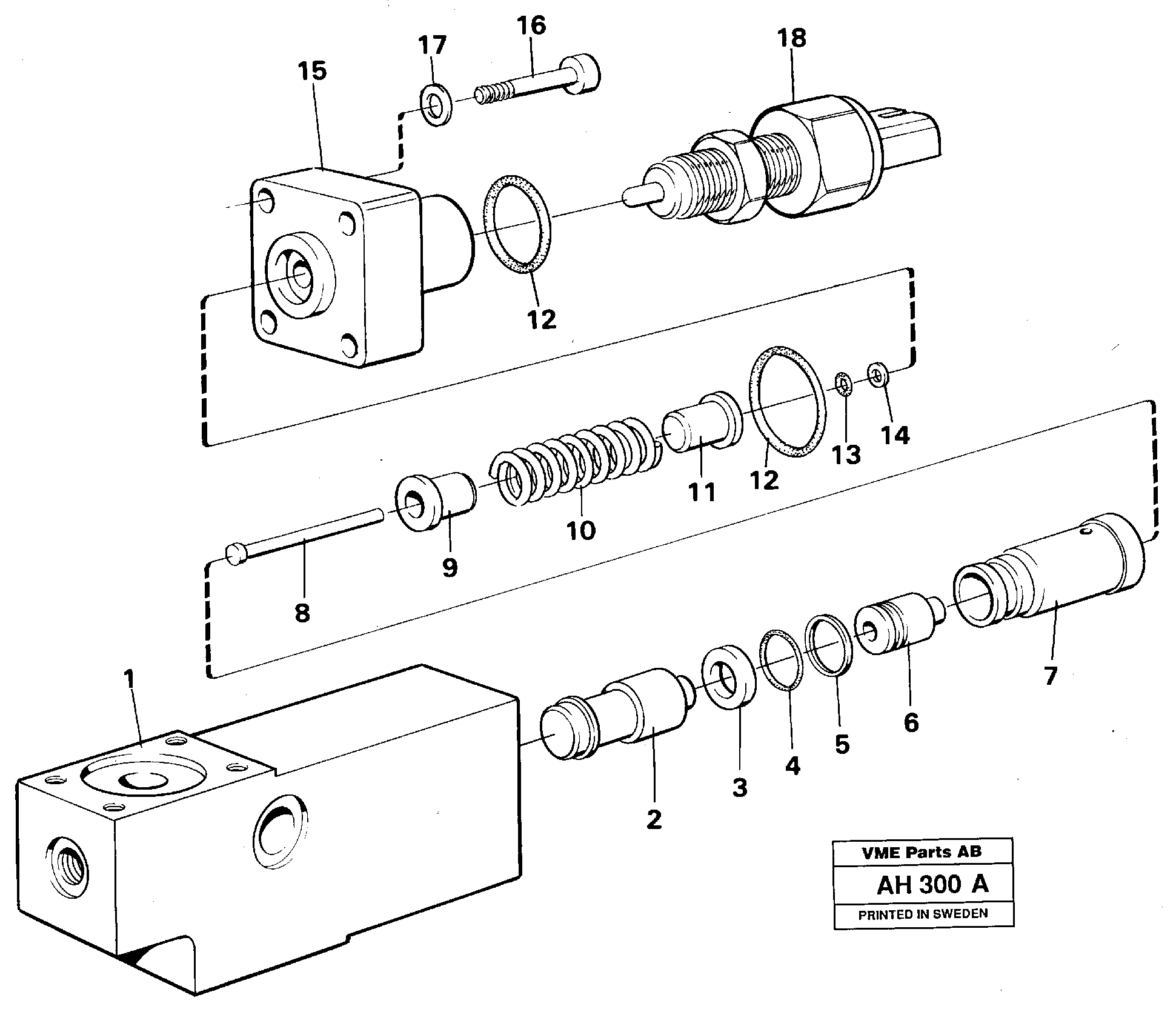 Схема запчастей Volvo L90B - 48772 Sensor L90B VOLVO BM VOLVO BM L90B