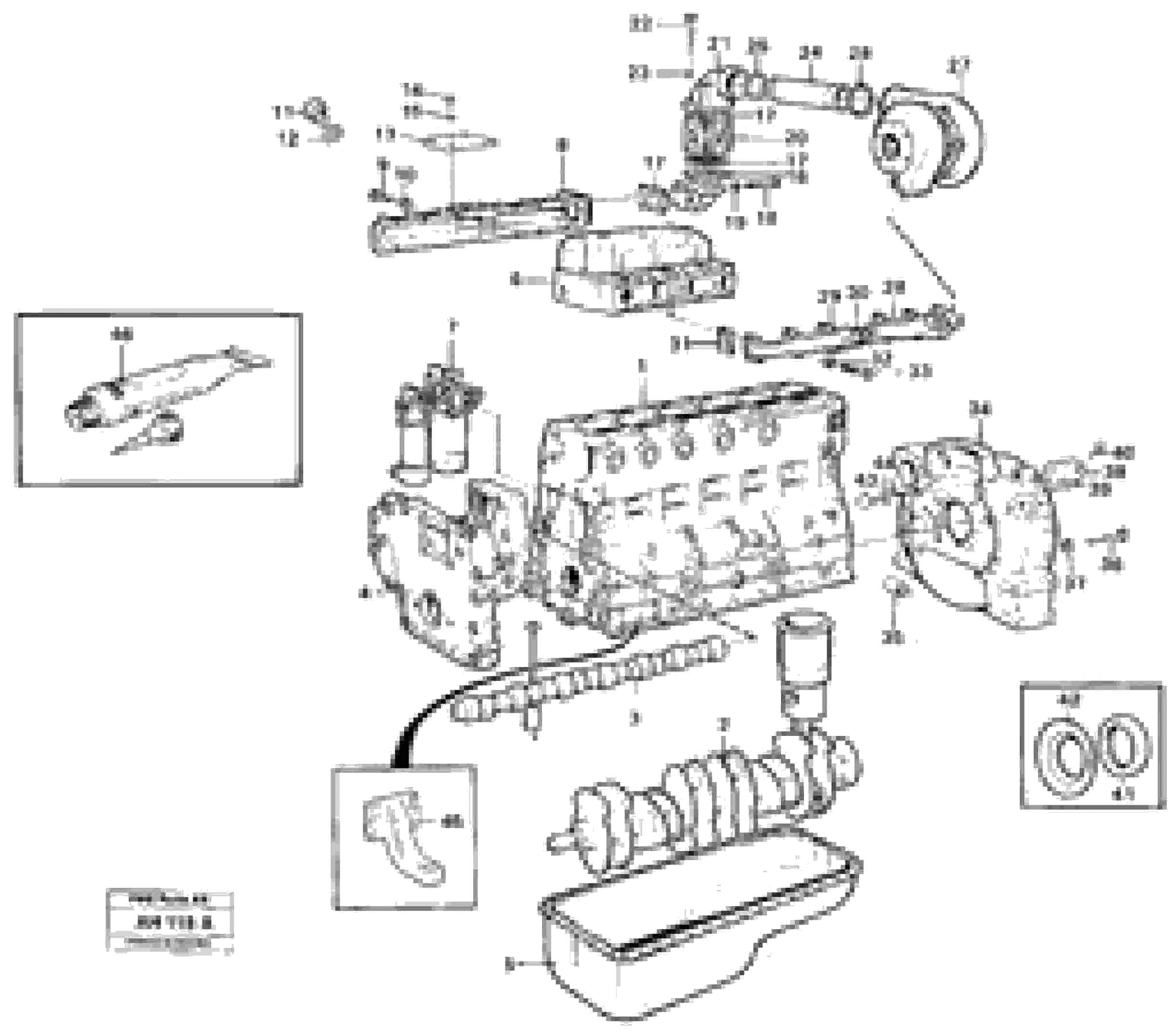 Схема запчастей Volvo L90B - 65600 Engine, assembly L90B VOLVO BM VOLVO BM L90B