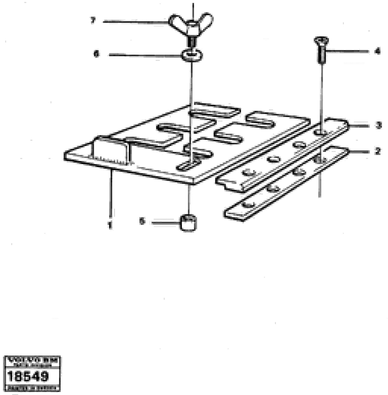 Схема запчастей Volvo L120 - 244 Lever lock L120 Volvo BM L120