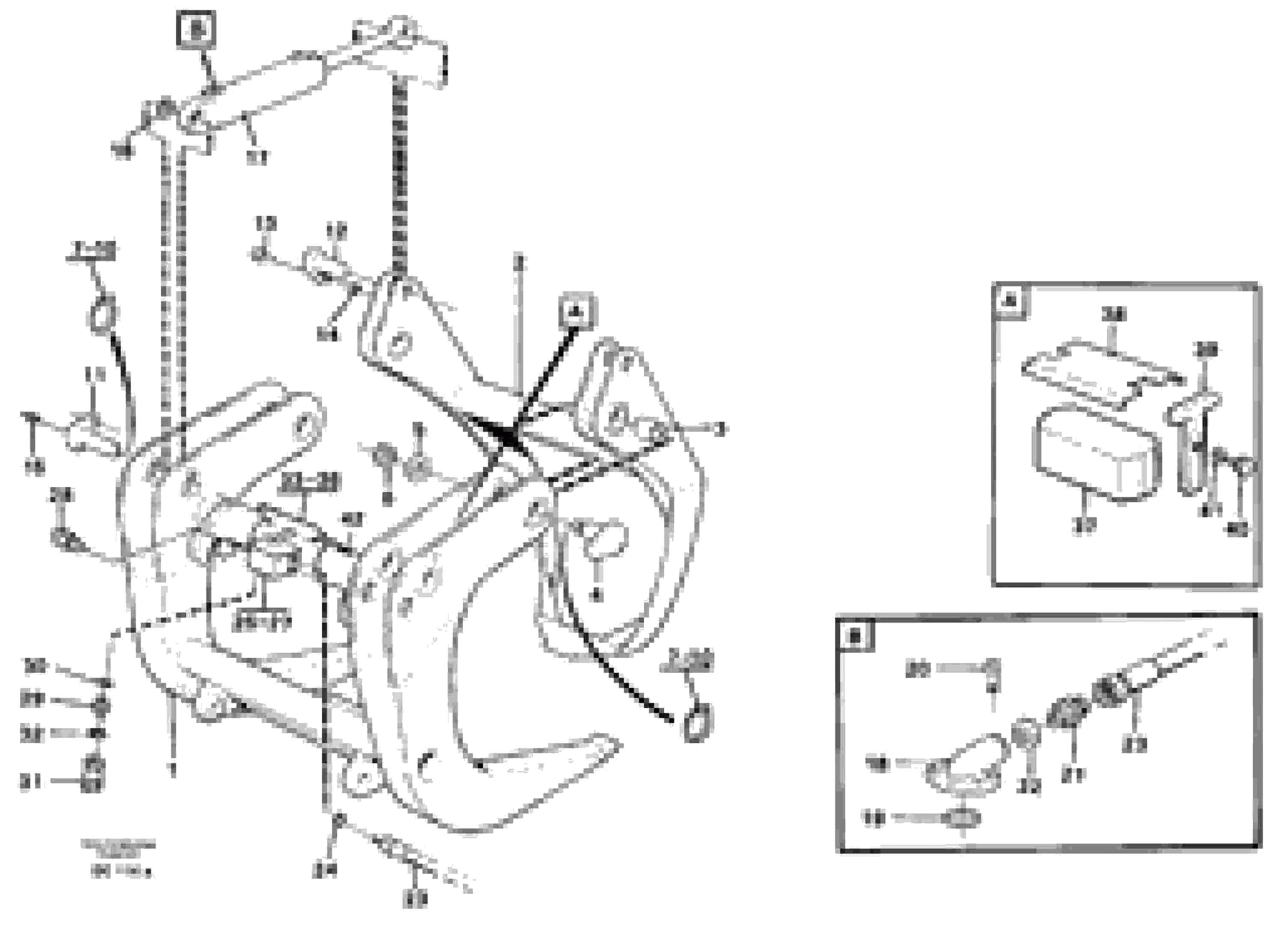 Схема запчастей Volvo L120 - 29103 Whole-stem grapple ATTACHMENTS ATTACHMENTS WHEEL LOADERS GEN. - C