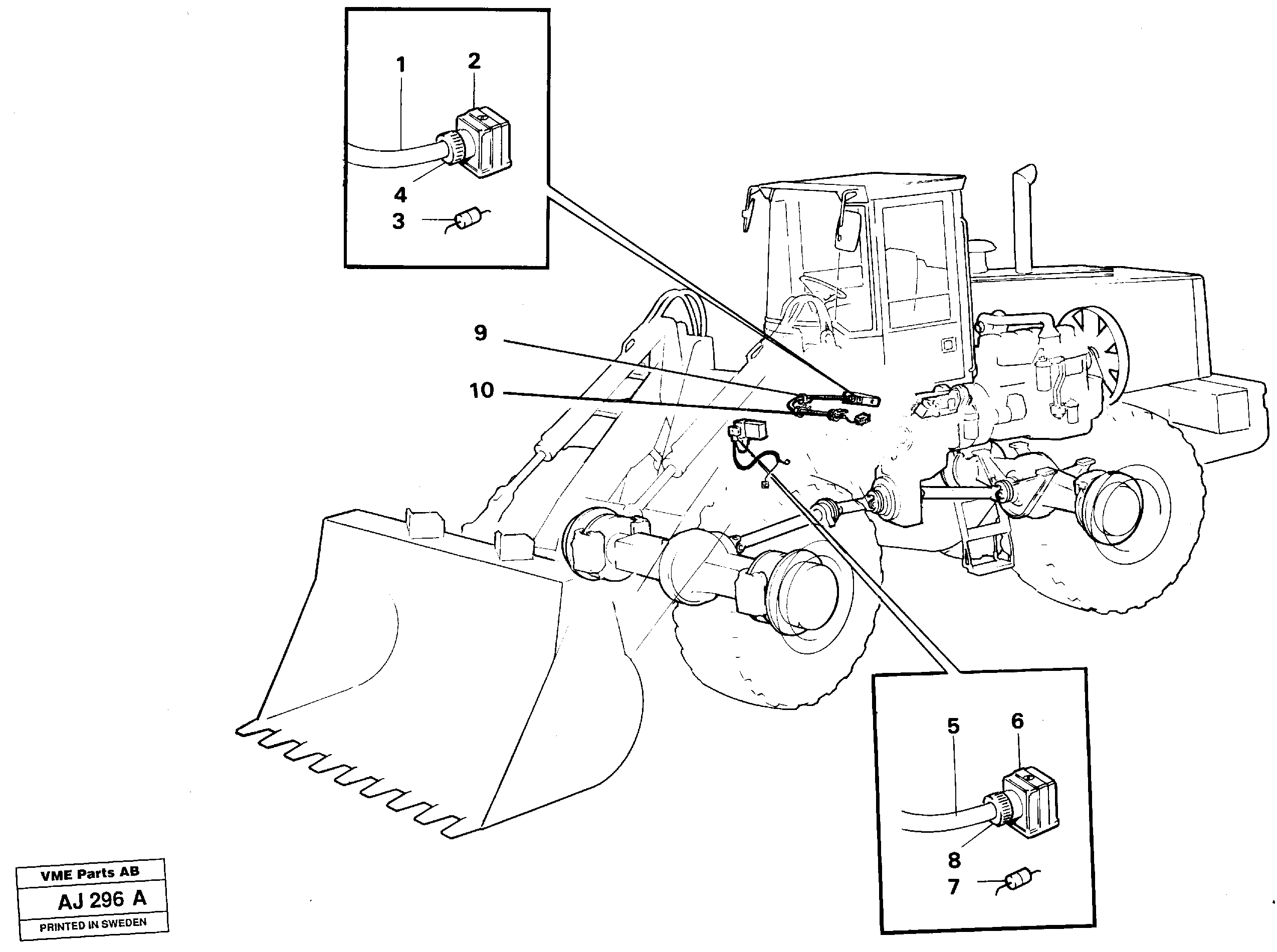 Схема запчастей Volvo L120B - 22920 Attachment locking L120B VOLVO BM VOLVO BM L120B