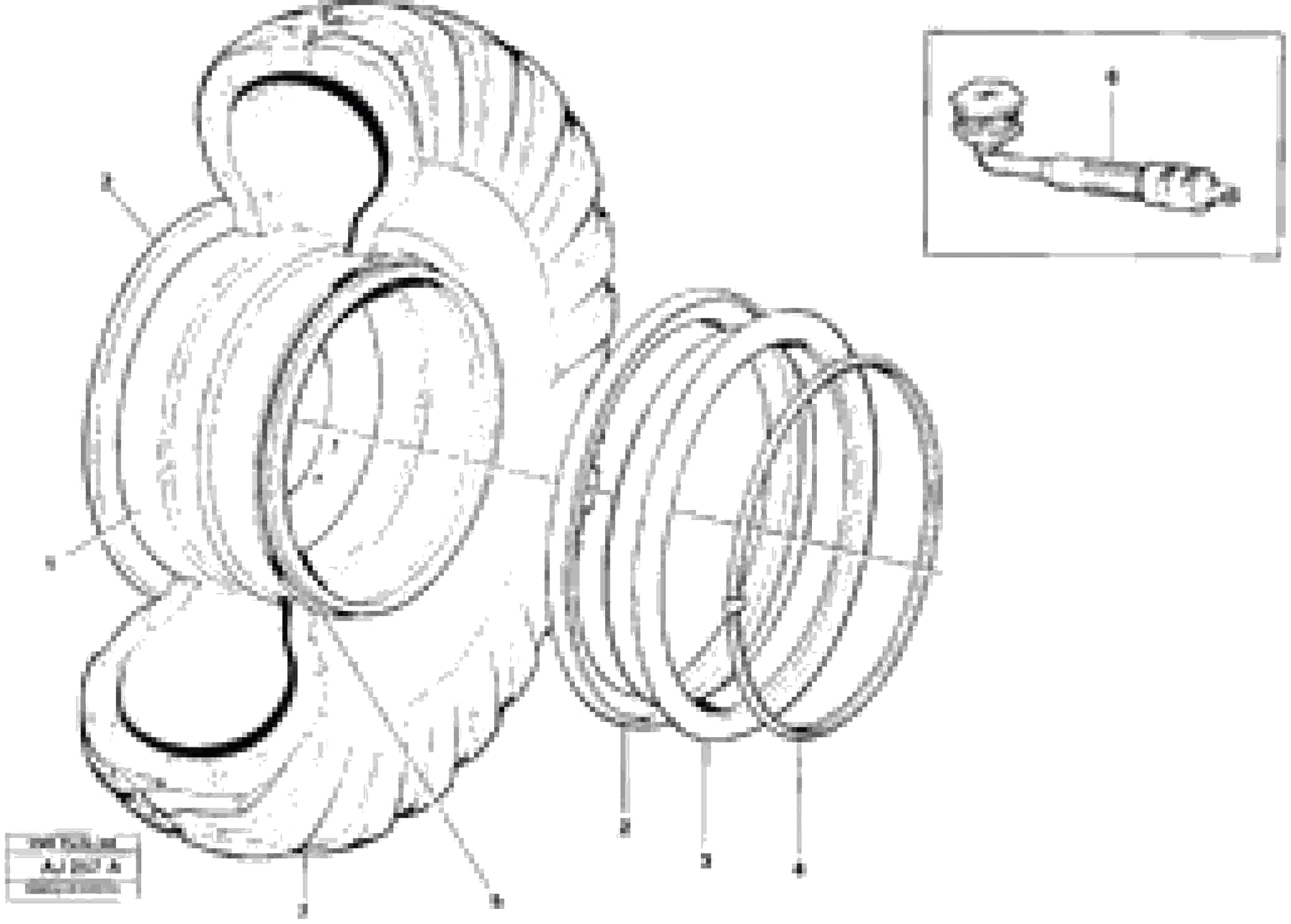 Схема запчастей Volvo L120B - 15493 Rim L120B VOLVO BM VOLVO BM L120B