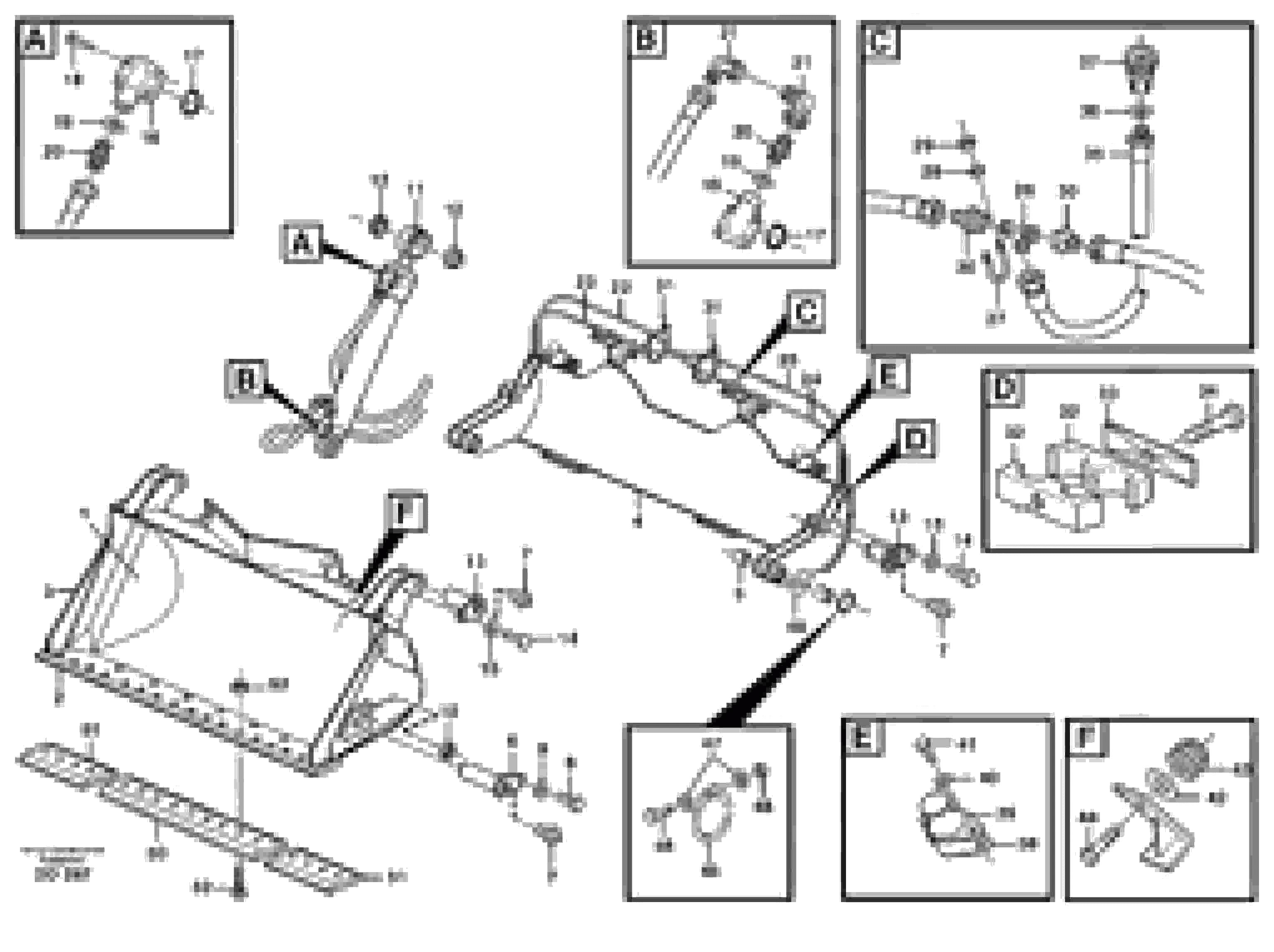 Схема запчастей Volvo L120B - 40101 High-tipping bucket ATTACHMENTS ATTACHMENTS WHEEL LOADERS GEN. - C